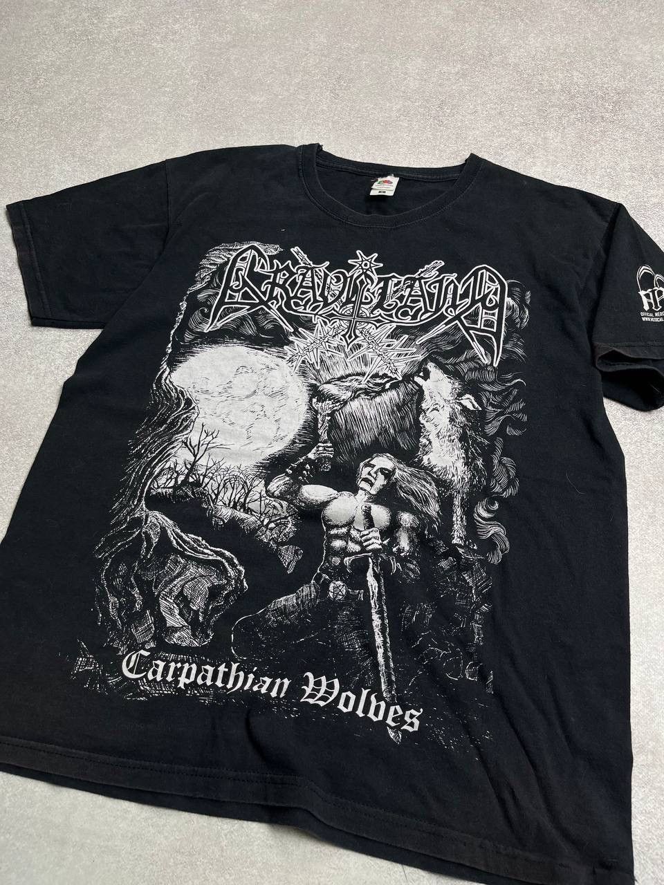 Band Tees × Vintage Vintage Graveland Carpathian Wolves Promo T-shirt M Size US M / EU 48-50 / 2 - 5 Thumbnail