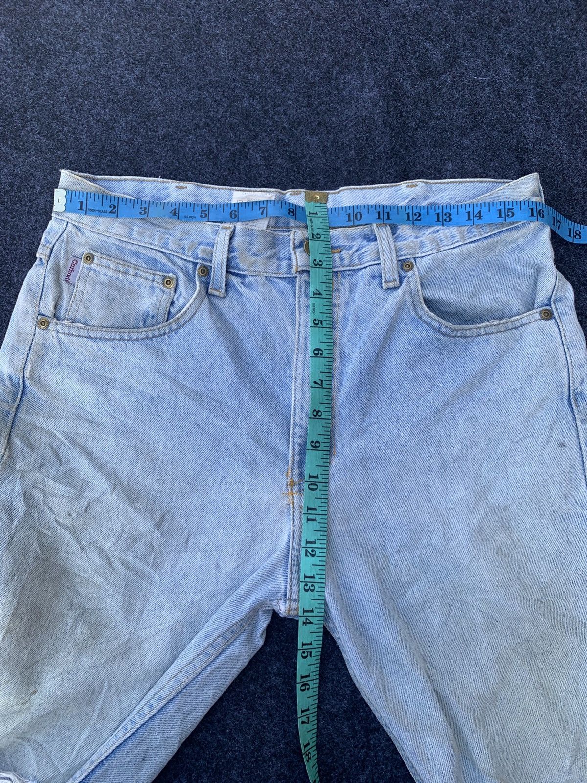 Carhartt Distressed CARHARTT vintage straight cut & dirty. Size US 32 / EU 48 - 6 Thumbnail
