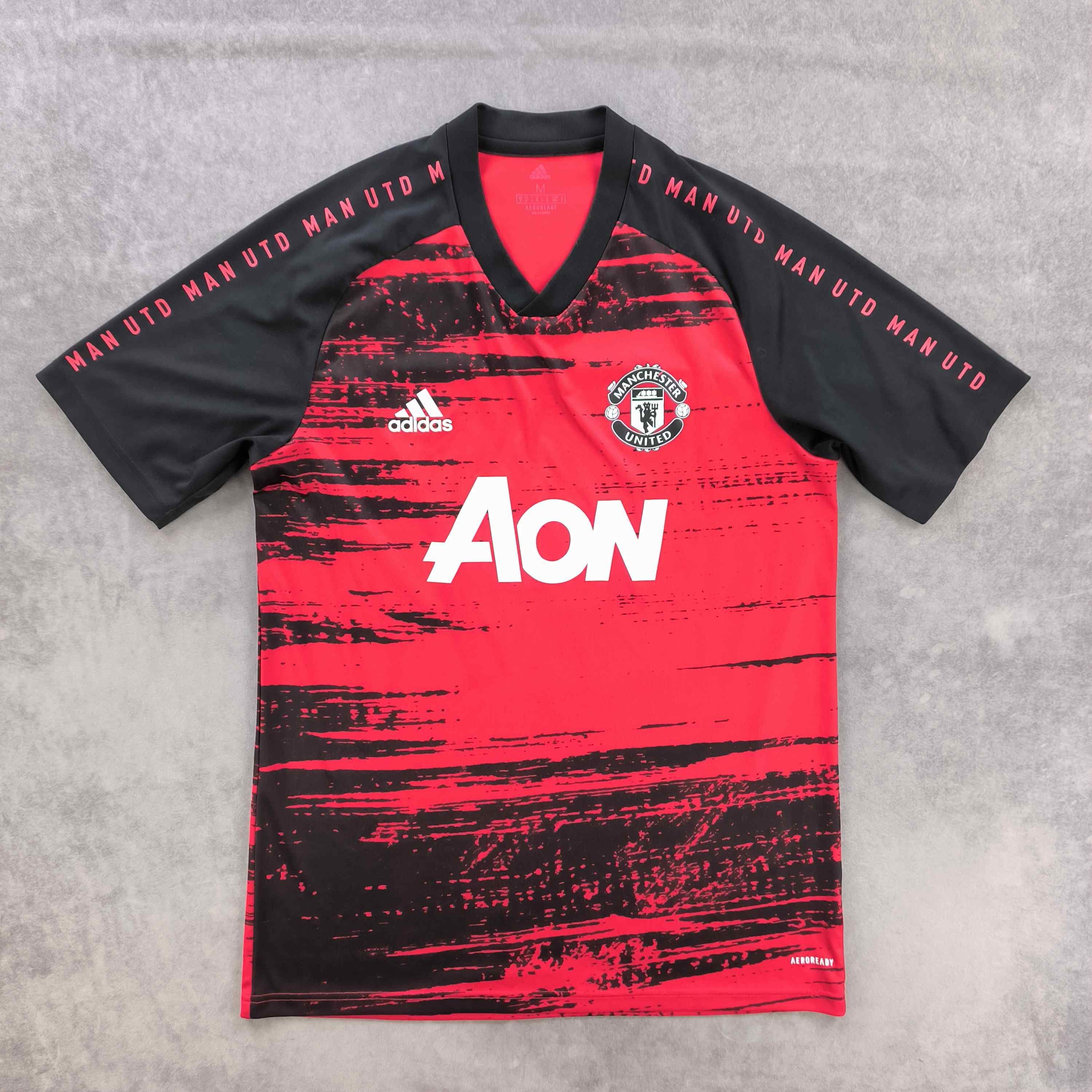 Adidas Manchester United 2020-21 Adidas training football jersey M Size US M / EU 48-50 / 2 - 1 Thumbnail