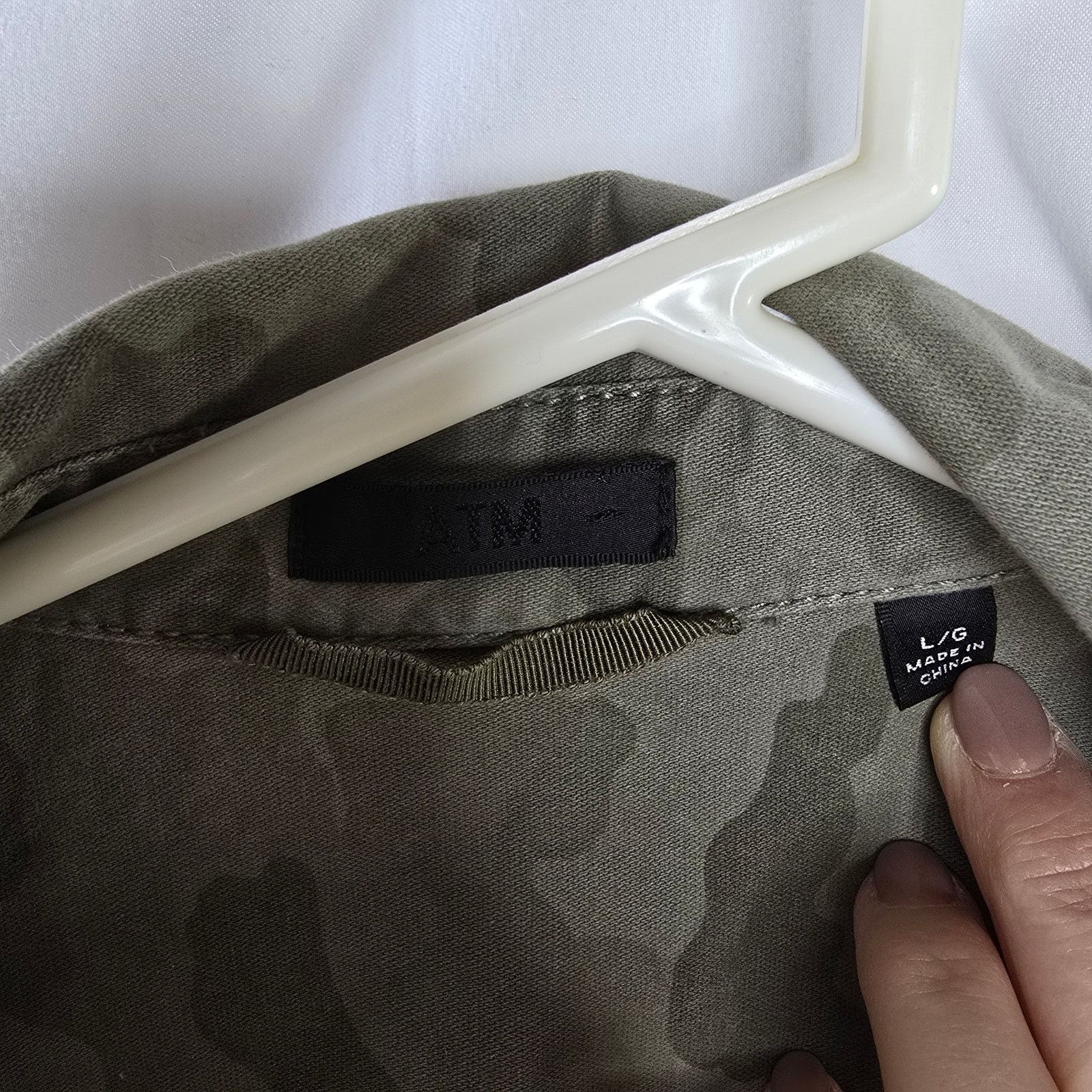 ATM Anthony Thomas Melillo ATM Anthony Thomas Melillo Camo Trucker Jacket Size Large Size L / US 10 / IT 46 - 4 Thumbnail