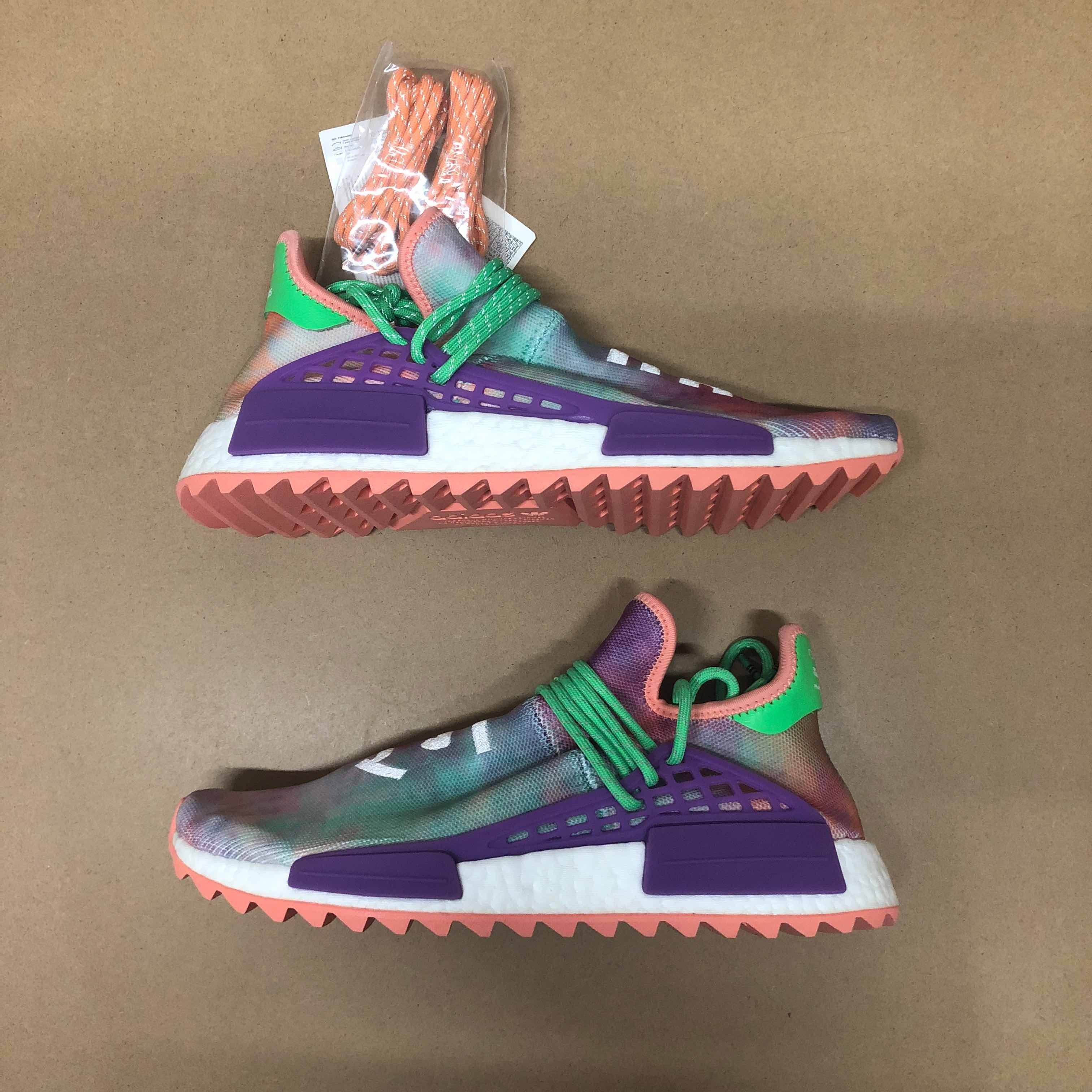 HOT Holi Festival Human Race Nmd Hu Holi Pharrell X NMD