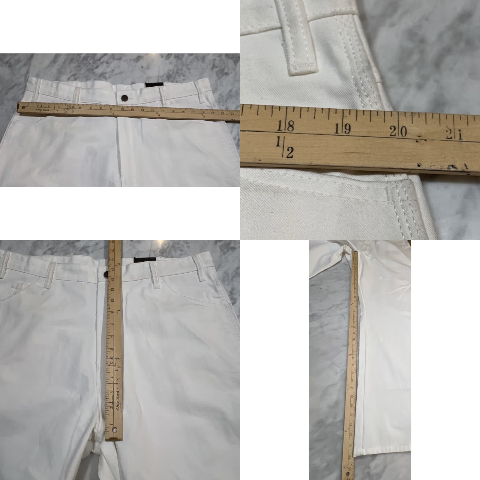 Dickies Dickies Utility Pant Relaxed Fit Men 38x34 White Pockets & Loops Cargo NWT Size US 38 / EU 54 - 10 Thumbnail