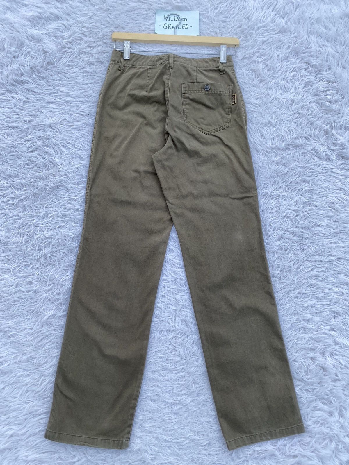 Fendi Rare Vintage FENDI Slack Pants Size US 26 / EU 42 - 20 Thumbnail