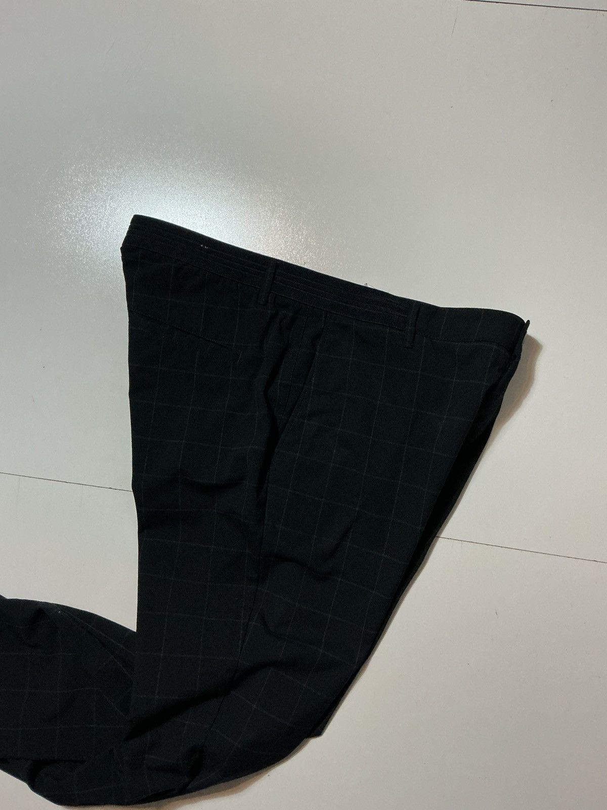 Zara Zara Man Windowpane Navy Blue Performance Golf Tech Pants Size US 38 / EU 54 - 6 Thumbnail