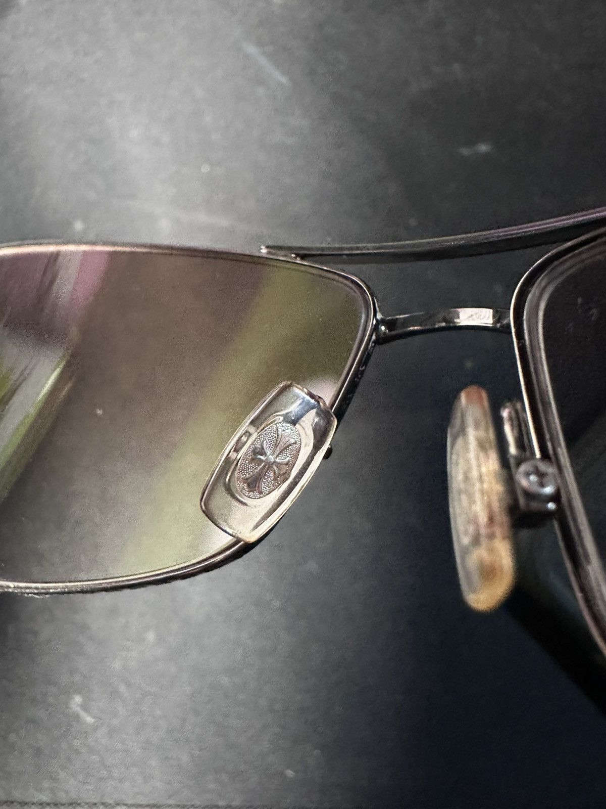Chrome Hearts × Designer Chrome hearts red riot vintage sunglasses Size ONE SIZE - 6 Thumbnail