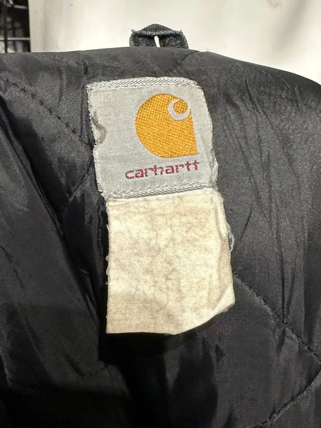 Carhartt × Vintage Rare Vintage Carhartt Faded Black/DarkGrey Detroit Jacket Size US XL / EU 56 / 4 - 14 Thumbnail