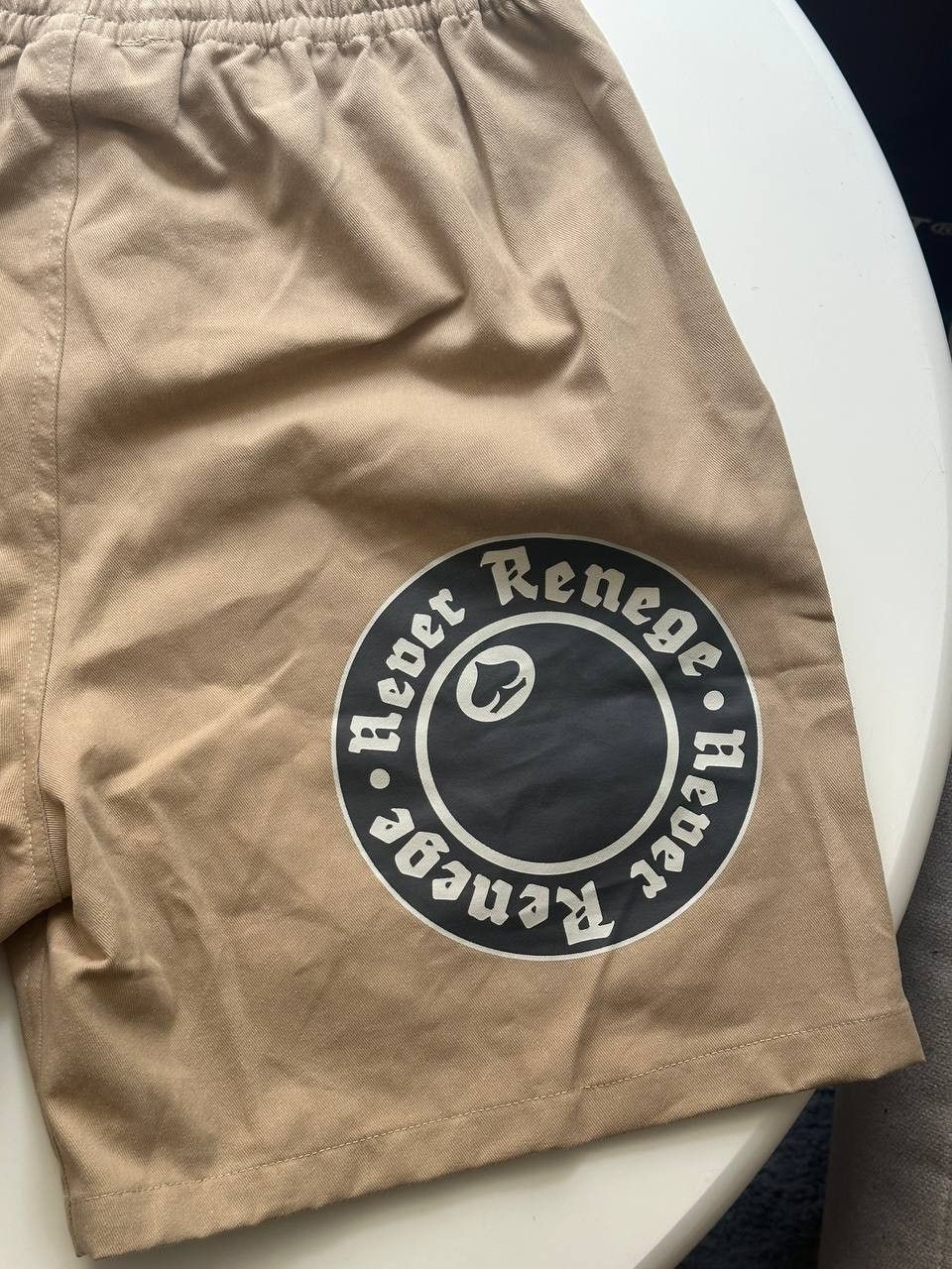 DENIM TEARS × Stussy Stussy x Denim Tears Shorts Beige Size US 34 / EU 50 - 8 Thumbnail