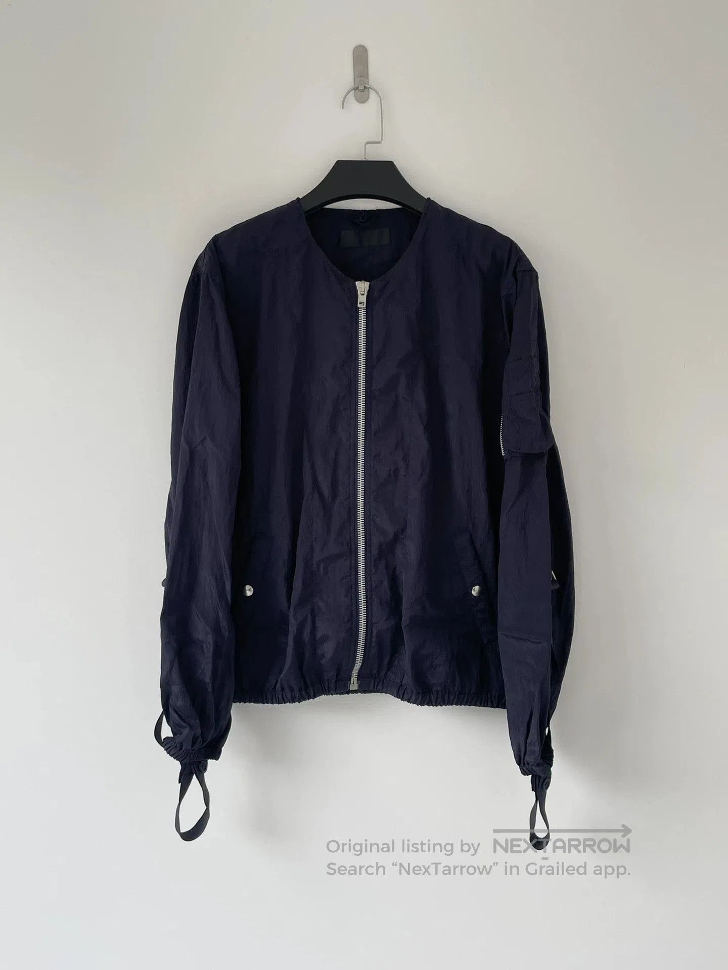 Helmut Lang Black Faux Fur Collar Zip. Size US S / EU 44-46 / 1 - 5 Thumbnail