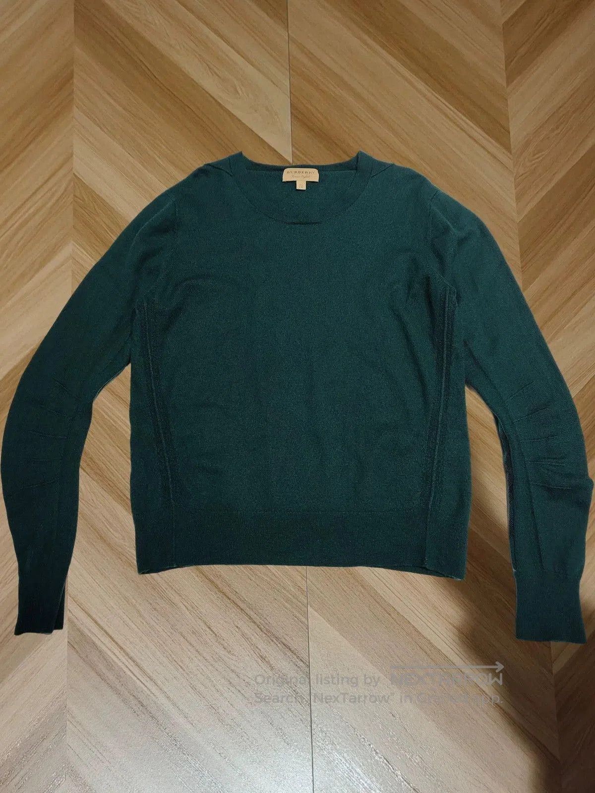 Burberry burberry men's cashmere sweater in green. Size US XXL / EU 58 / 5 - 1 Thumbnail