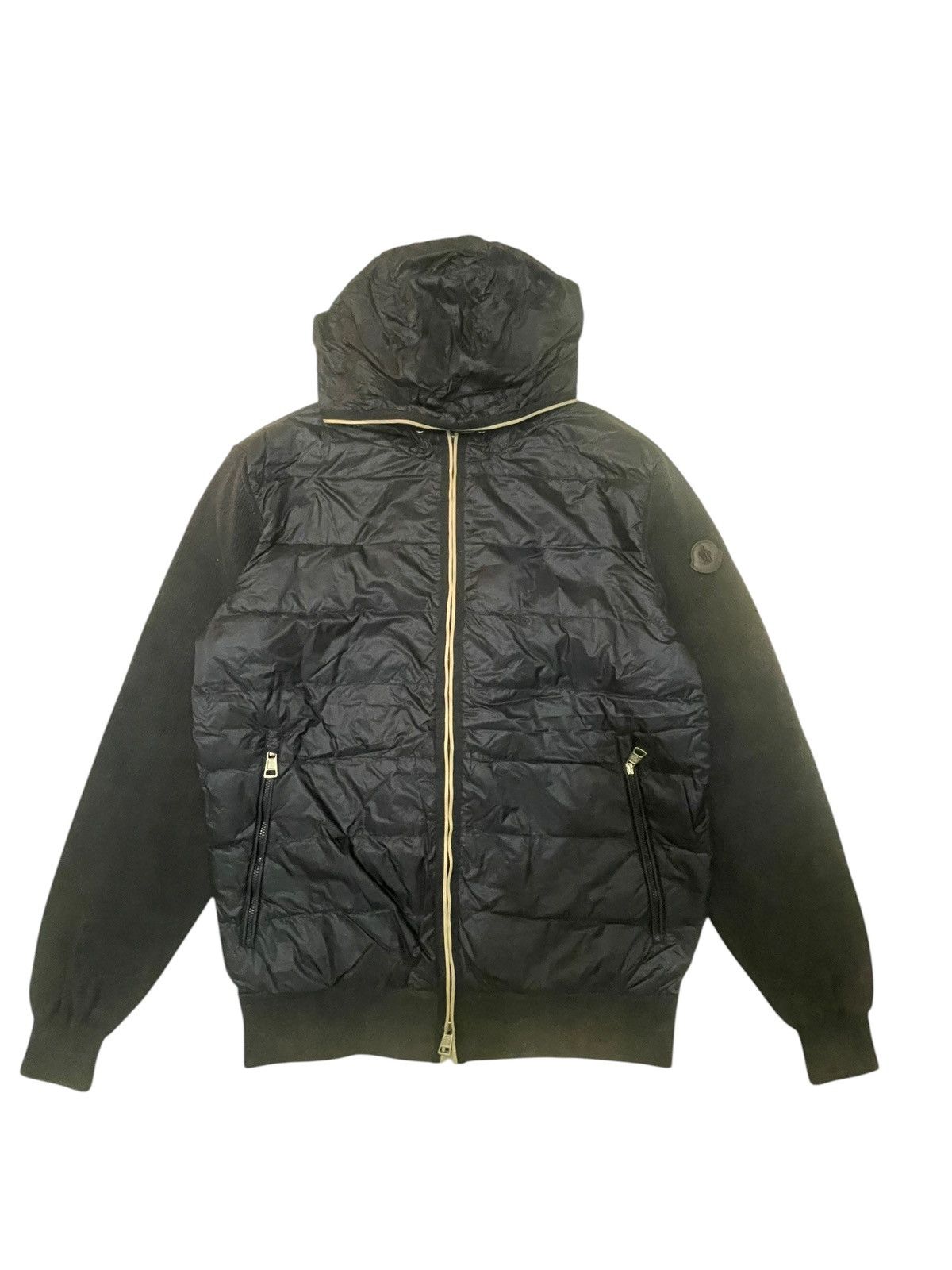 Moncler Moncler Knit Puffer Jacket Size US M / EU 48-50 / 2 - 1 Thumbnail