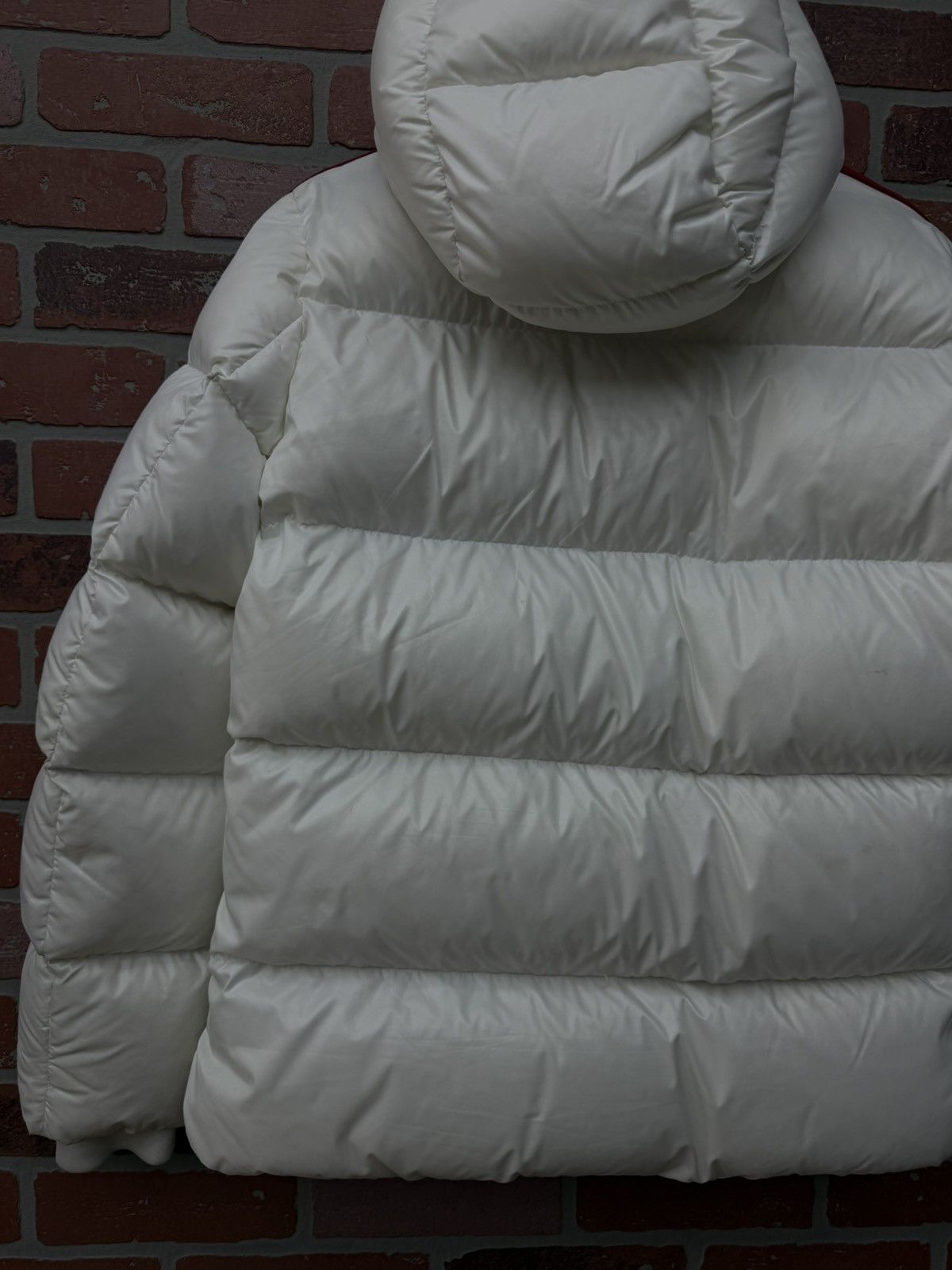 Moncler Size M/2 - Moncler Dincer Giubbotto Puffer White Size US M / EU 48-50 / 2 - 8 Thumbnail