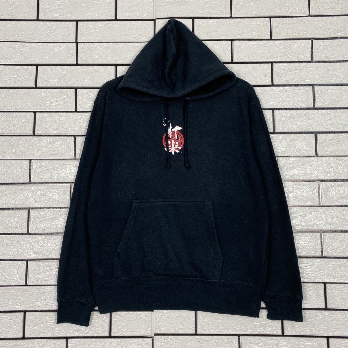 Japanese Brand 📌Vintage Hoodie Pull Over Sukajan Design Size US M / EU 48-50 / 2 - 2 Thumbnail