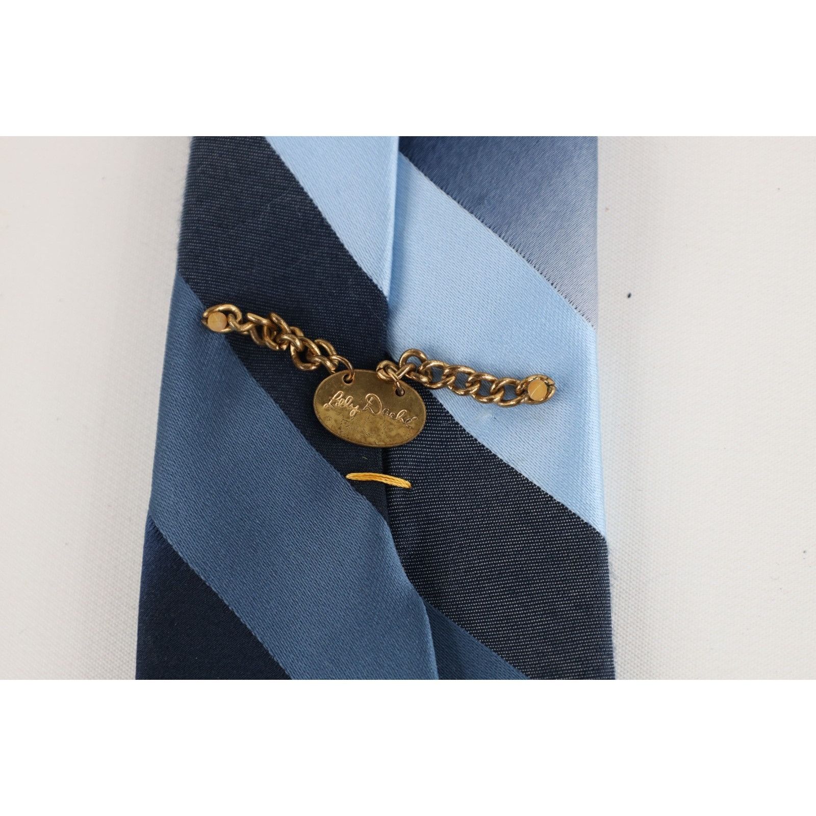 Vintage Vintage 90s Streetwear Distressed Silk Striped Neck Tie Size ONE SIZE - 5 Thumbnail