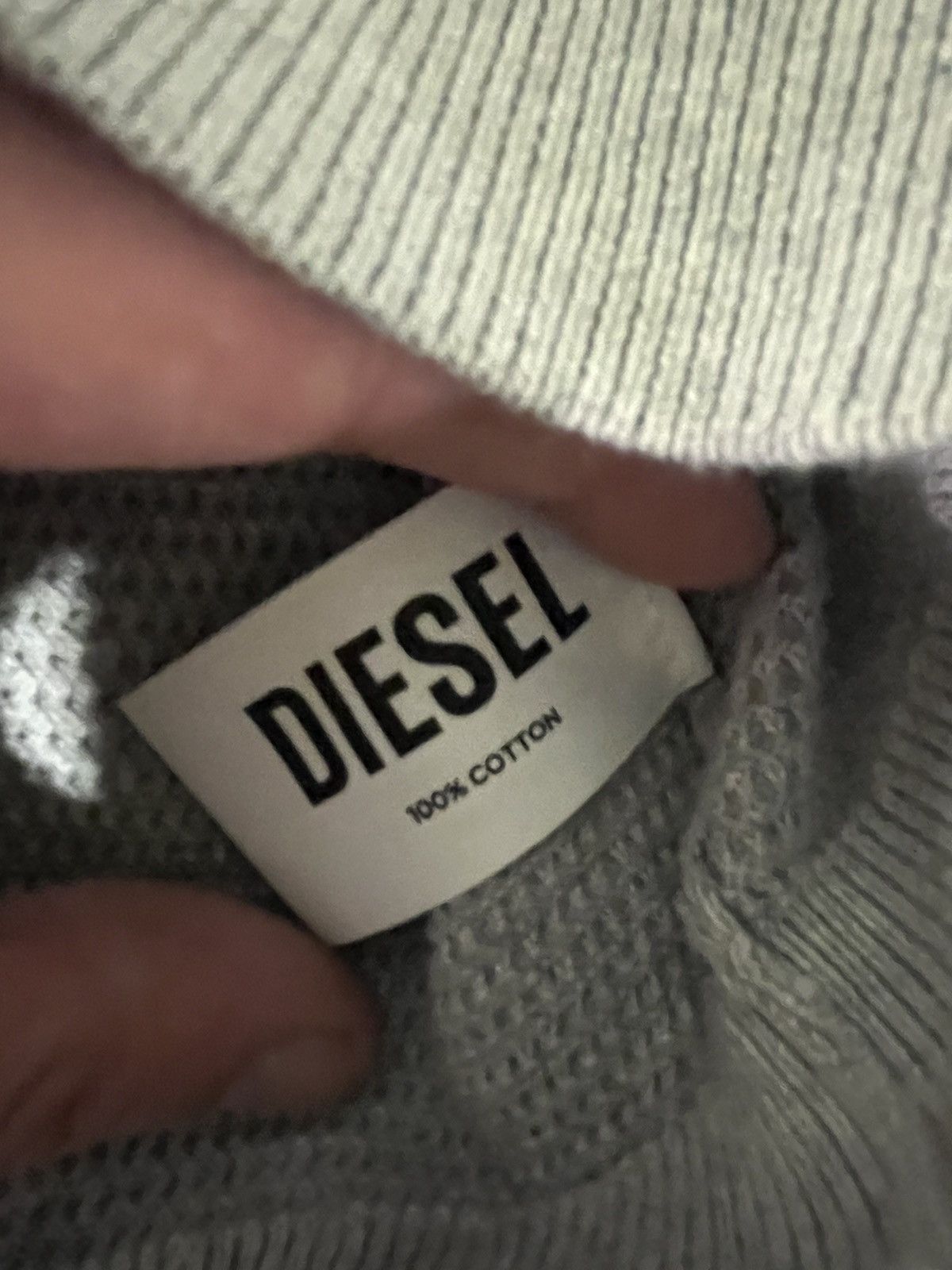 Diesel Diesel gray sweater Size US M / EU 48-50 / 2 - 4 Thumbnail