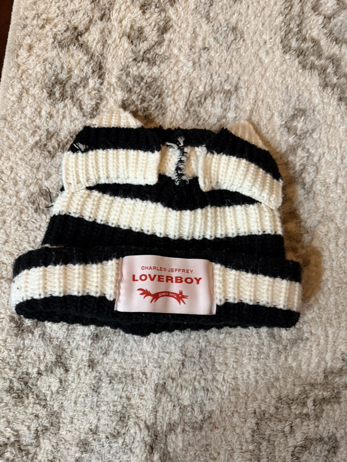 Charles Jeffrey LOVERBOY Charles Jeffery Loverboy beanie Size ONE SIZE - 1 Thumbnail