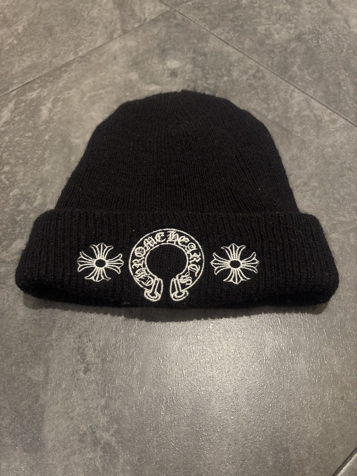 Chrome Hearts Horseshoe Beanie | Grailed