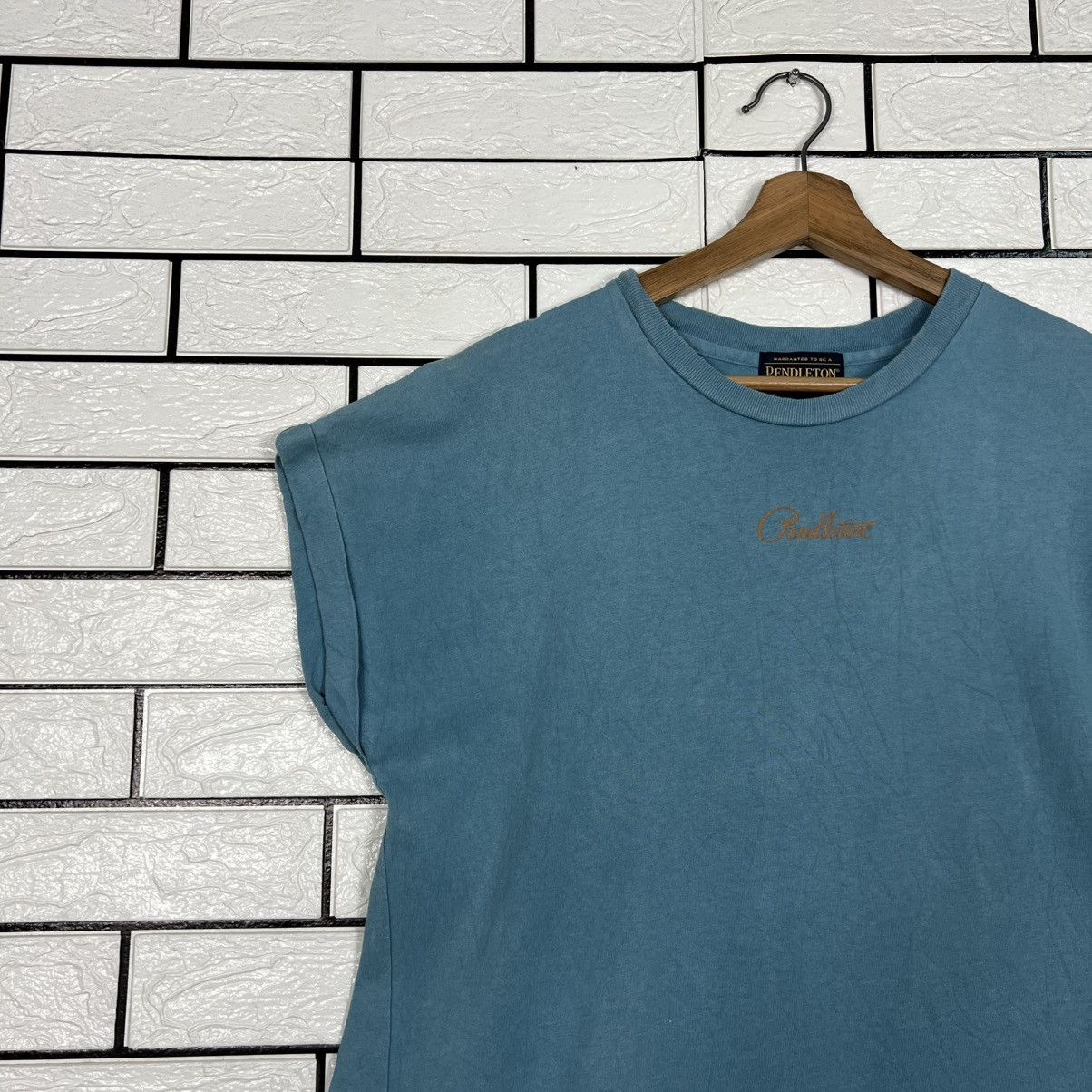 Pendleton PENDLETON X BEAMS Navajo Logo Women Long Shirt #4238-C193 Size ONE SIZE - 9 Thumbnail