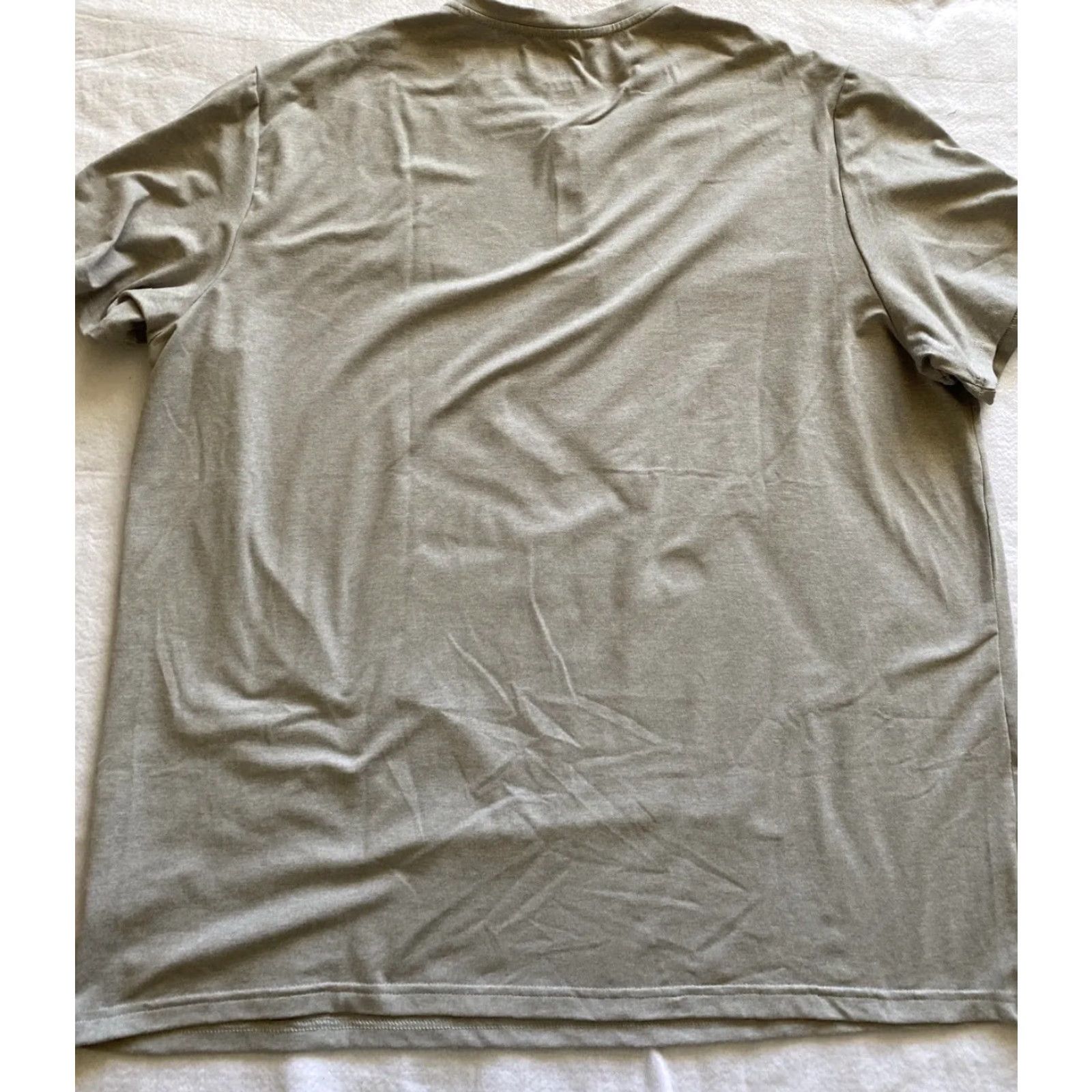 George George T Shirt Men’s XXL Gray Short Sleeve Super Soft Cotton Blend Basic Tee Short Sleeve Mens 2XL Solid Gray George Size US XXL / EU 58 / 5 - 6 Thumbnail