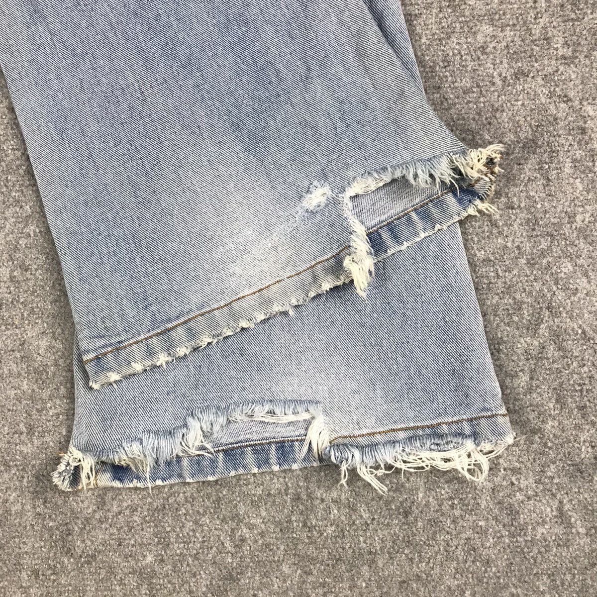 If Six Was Nine × Japanese Brand Flare Jeans boot cut distressed denim Ngni brand japan pants Size 27" / US 4 / IT 40 - 9 Thumbnail