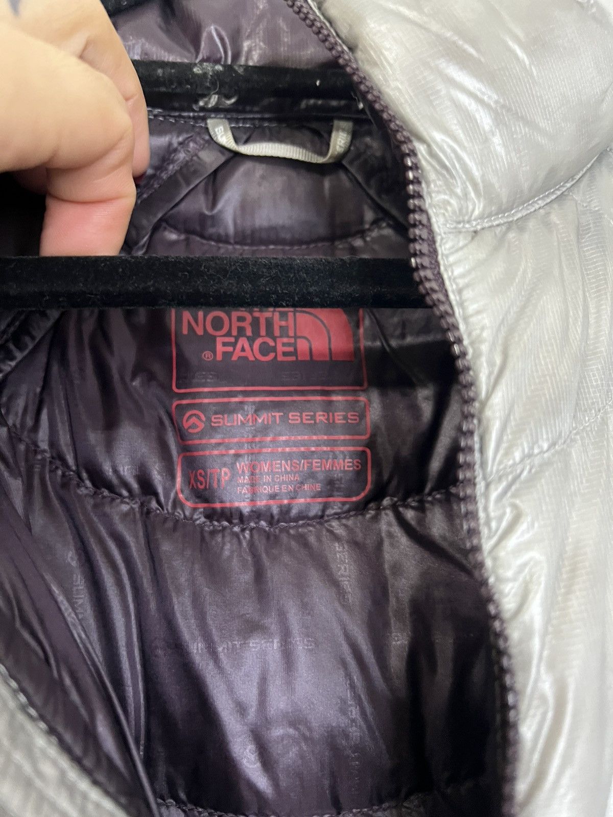 The North Face The north face down jacket grey xs puffer Size XS / US 0-2 / IT 36-38 - 2 Thumbnail