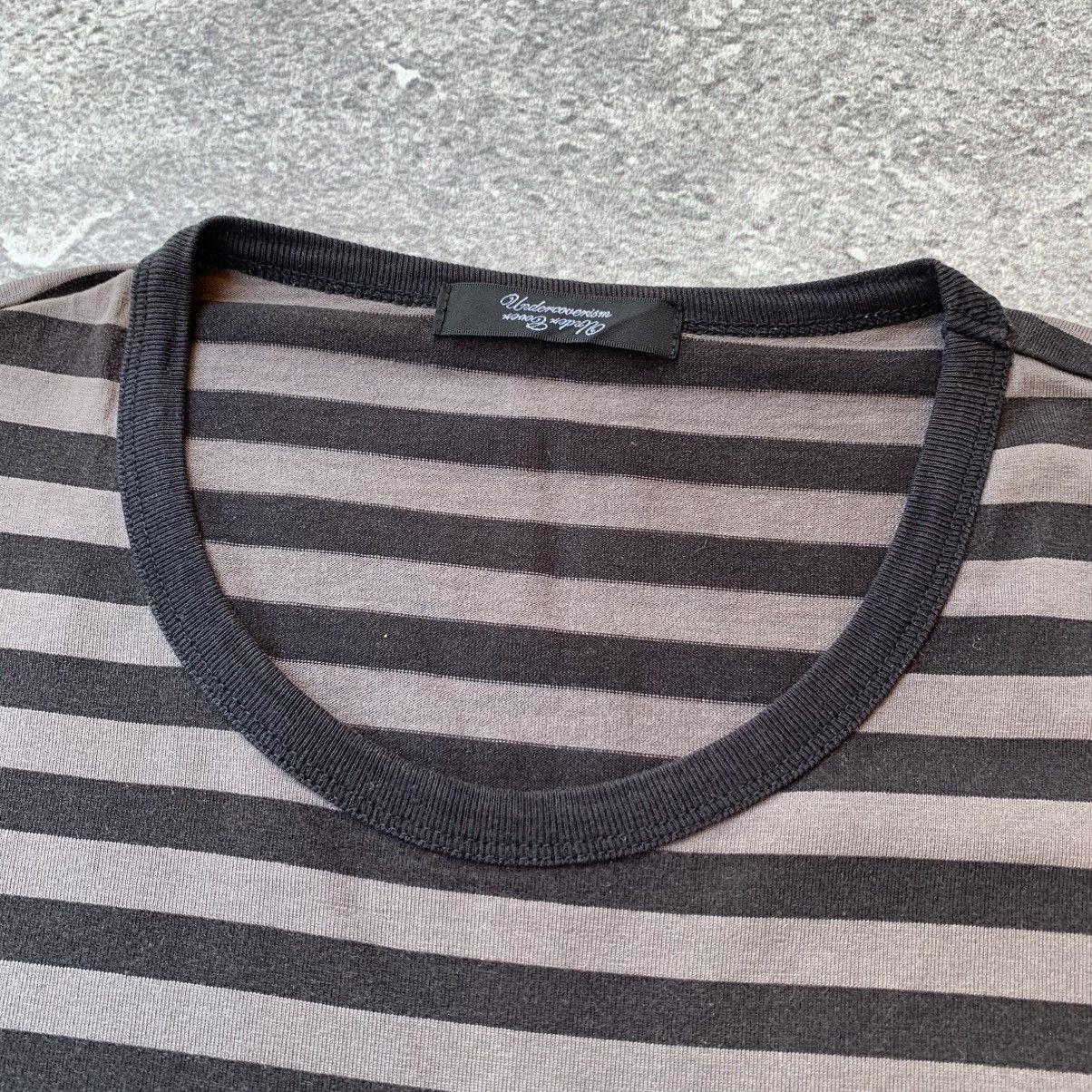 Undercover Undercover Stripped Small logo Longsleeve Size US L / EU 52-54 / 3 - 5 Thumbnail