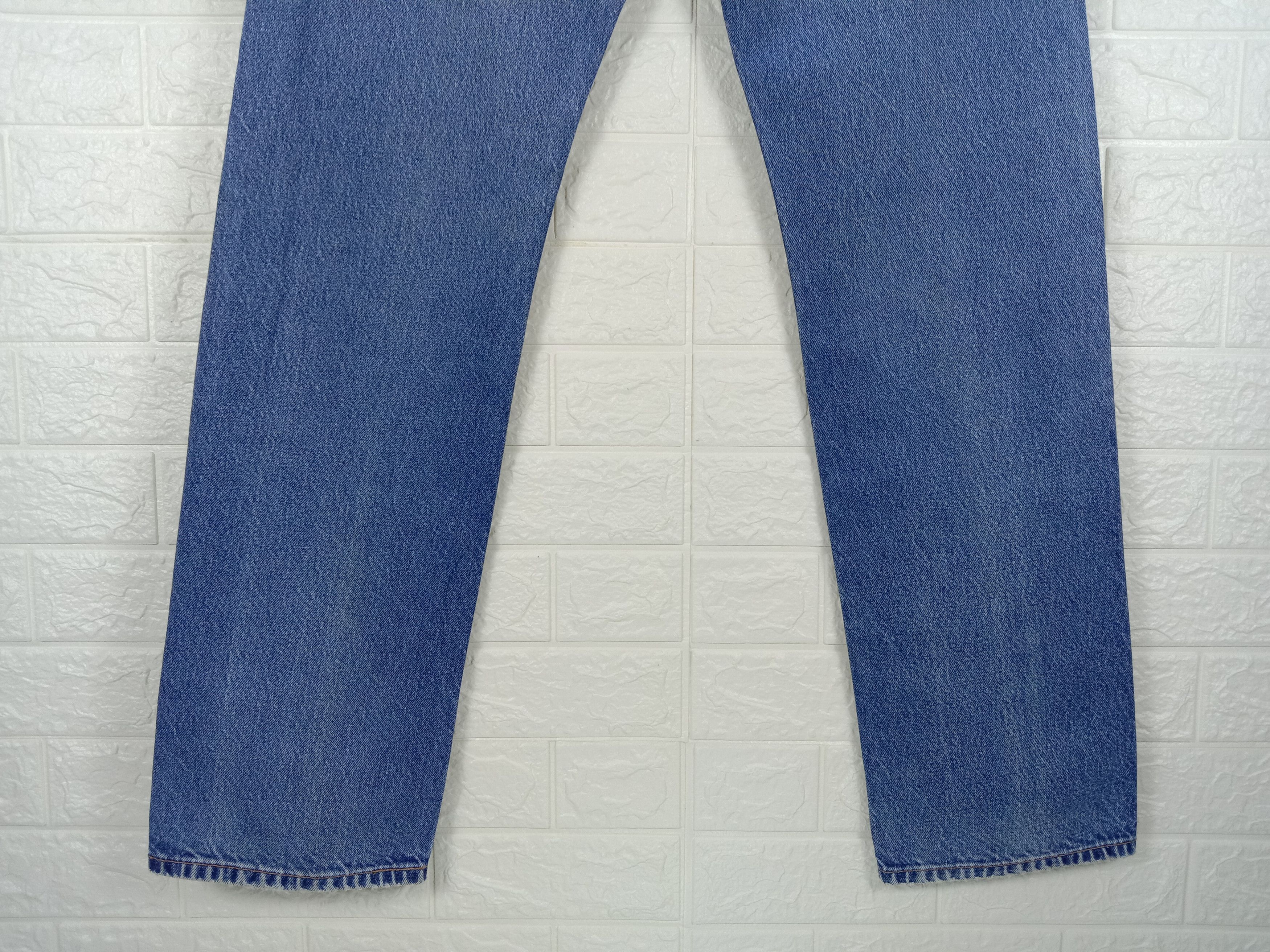 Levi's Vintage Levi's 505 Jeans Blue Washed Regular Fit Denim Size US 32 / EU 48 - 8 Thumbnail