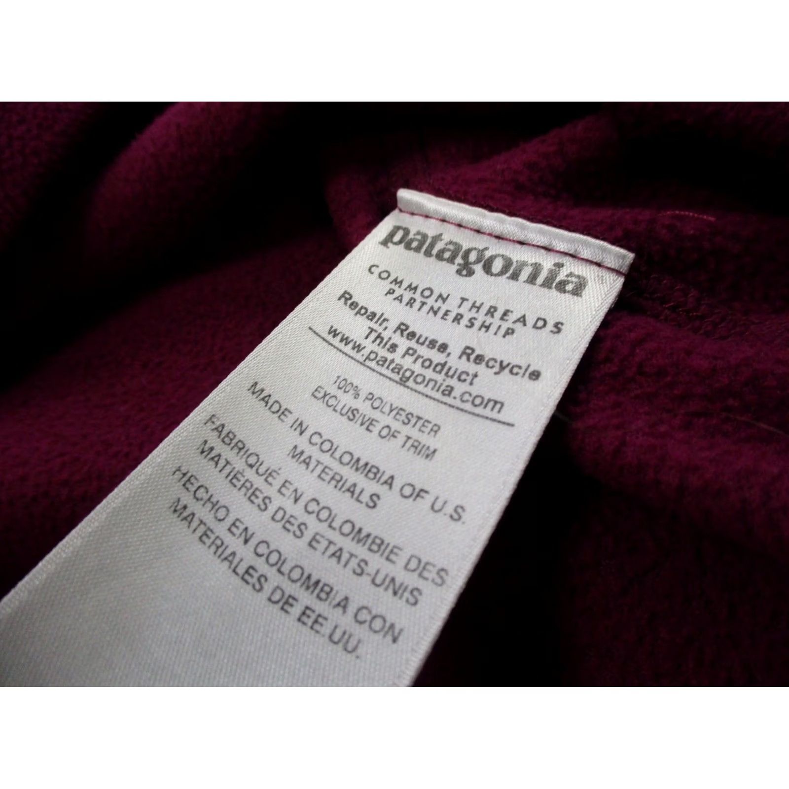 Patagonia Patagonia Jacket Women M Purple Fleece Outdoor Lightweight Windbreaker 1/4 Zip Regular Mens? Size M / US 6-8 / IT 42-44 - 7 Thumbnail