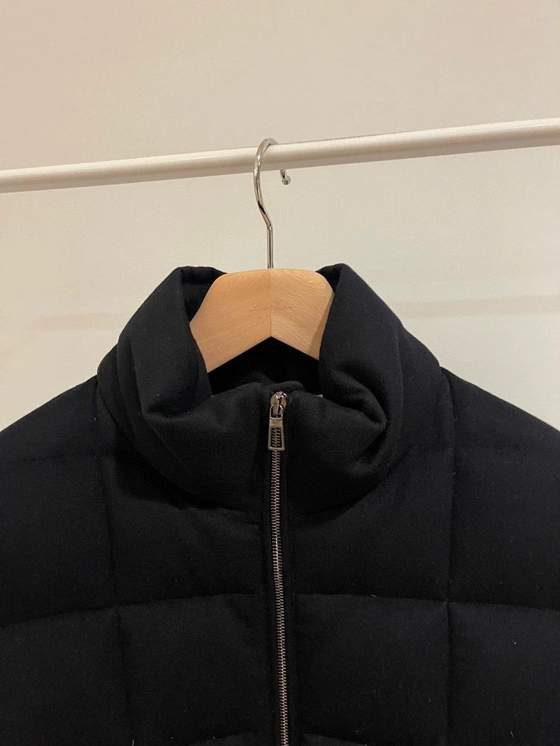 Loro Piana LORO PIANA Rising three-dimensional checkered down jacket Size US XL / EU 56 / 4 - 3 Thumbnail