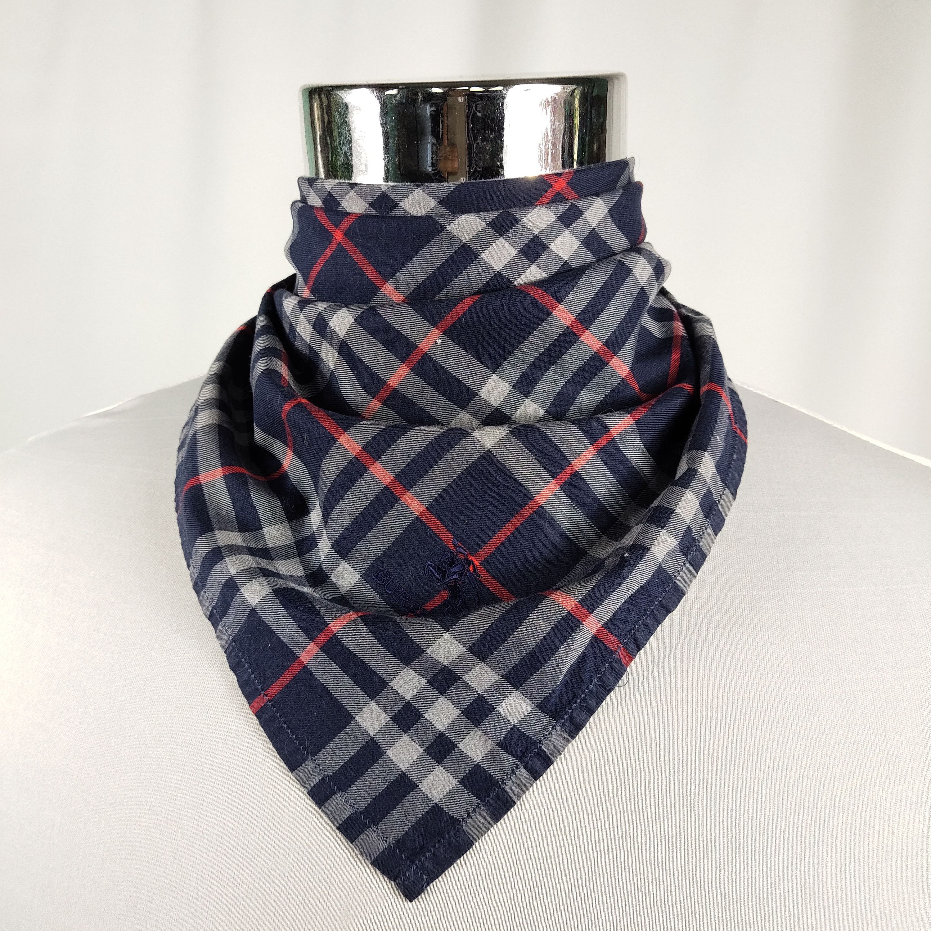 Burberry Burberry Handkerchief / Neckerchief / Bandana FZ362 Size ONE SIZE - 1 Thumbnail