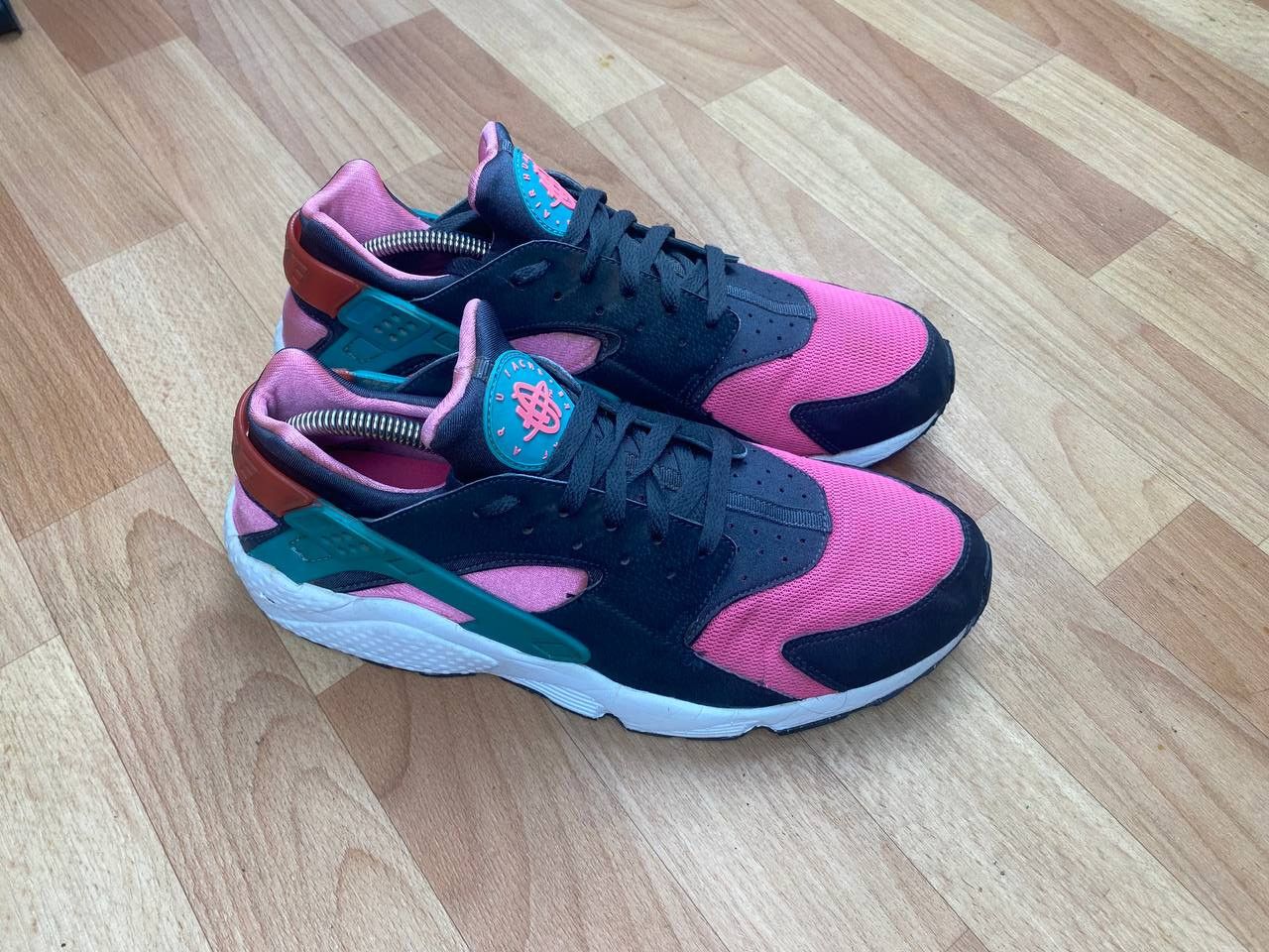 Nike × Vintage Nike Air Huarache Hyper Pink 318429-600 SIZE US 11,5 Size US 11.5 / EU 44-45 - 13 Thumbnail