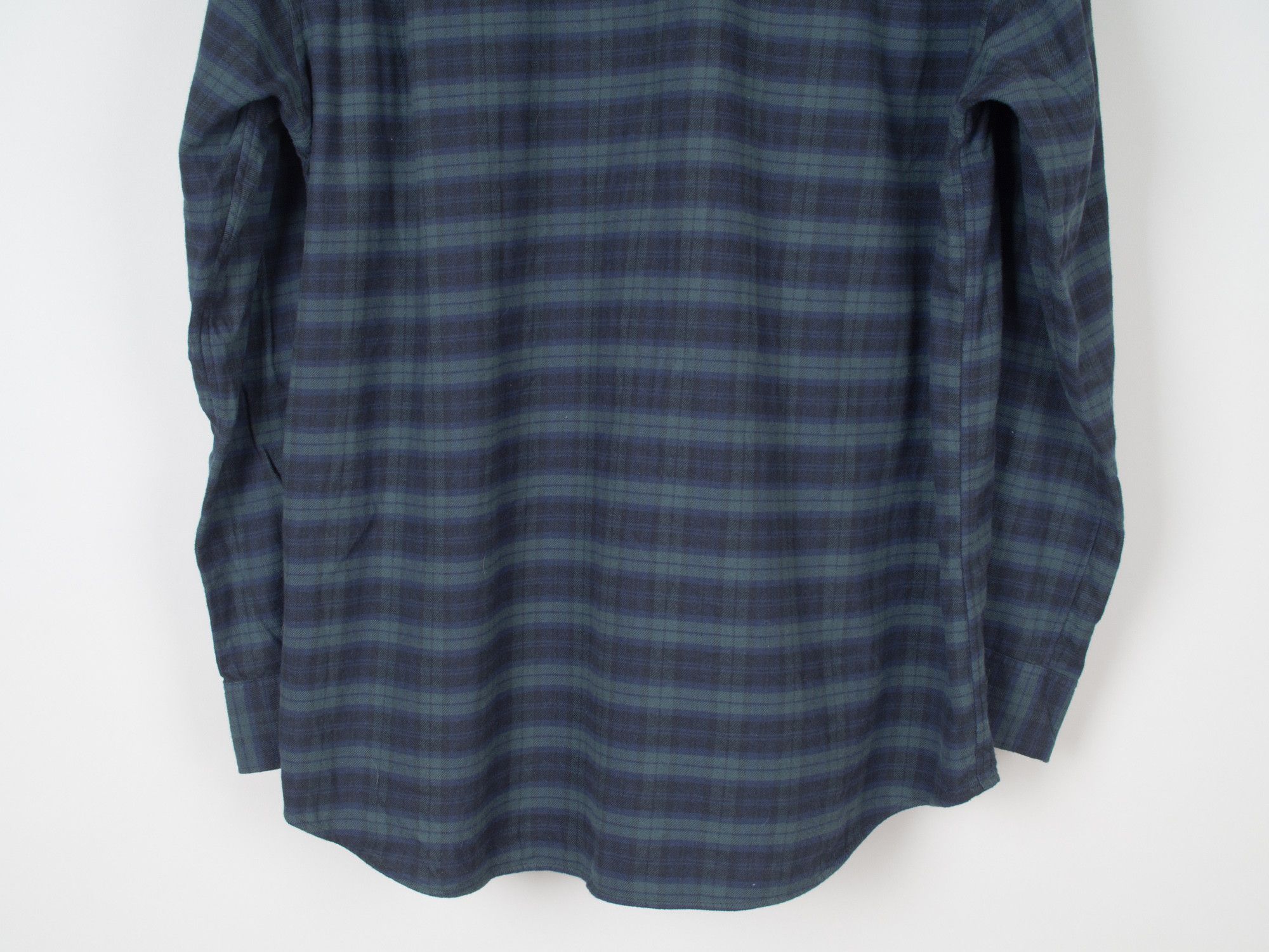Muji Organic Cotton Blackwatch Tartan Check Plaid Flannel Shirt Size US L / EU 52-54 / 3 - 2 Thumbnail