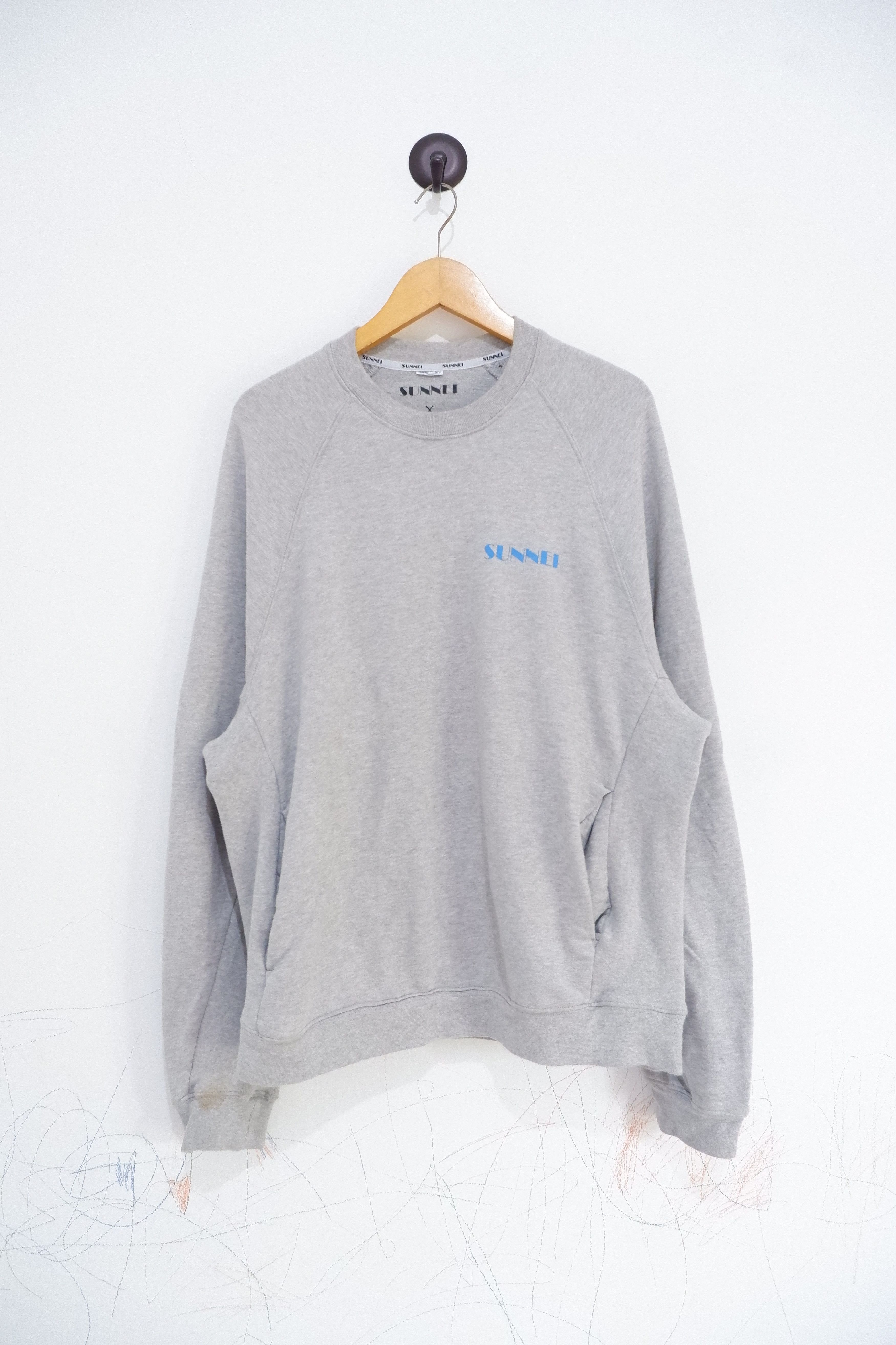 Sunnei SUNNEI X Raum Men Sweatshirt | Rare Size US M / EU 48-50 / 2 - 1 Thumbnail