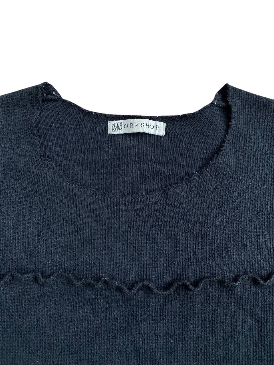 Yohji Yamamoto Workshop by Yohji Yamamoto Diffusion Line Fringe Sweater Size US M / EU 48-50 / 2 - 4 Thumbnail