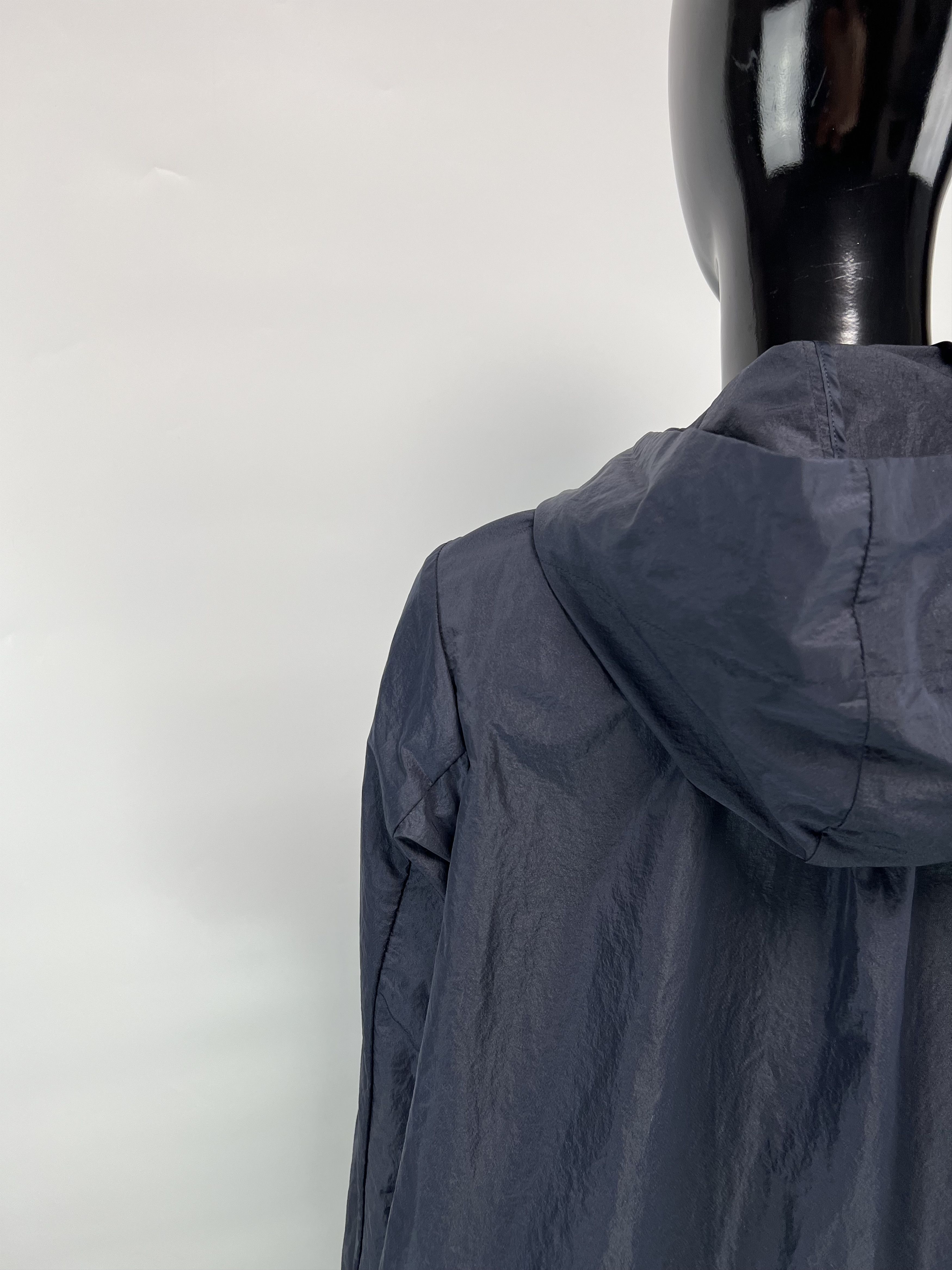 Other Lis Lareida Navy Blue Nylon Hooded Jacket Size S / US 4 / IT 40 - 9 Thumbnail