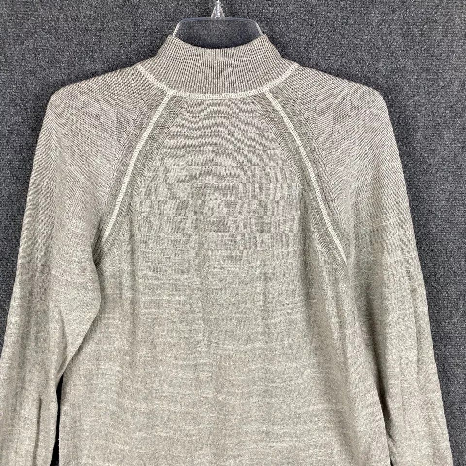 Tommy Bahama Tommy Bahama Reversible 1/4 Zip Sweater Men's Adults Gray M Size US M / EU 48-50 / 2 - 7 Thumbnail