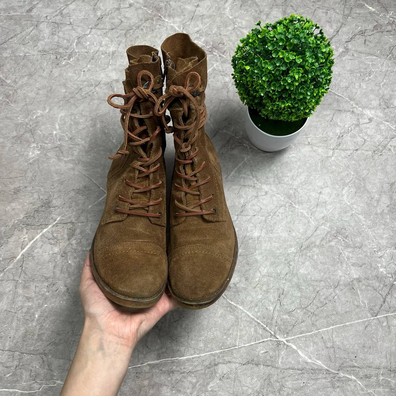 Japanese Brand Vintage AS.98 AirStep Style Acnle Leaher Biker Zipper EUR 40 Size US 7.5 / EU 40-41 - 14 Thumbnail