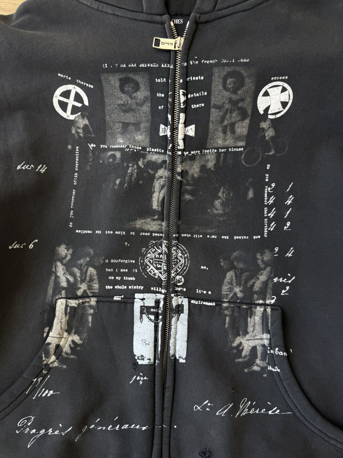 Enfants Riches Deprimes ERD Diaghilev zip up Size US XXS / EU 40 - 3 Thumbnail