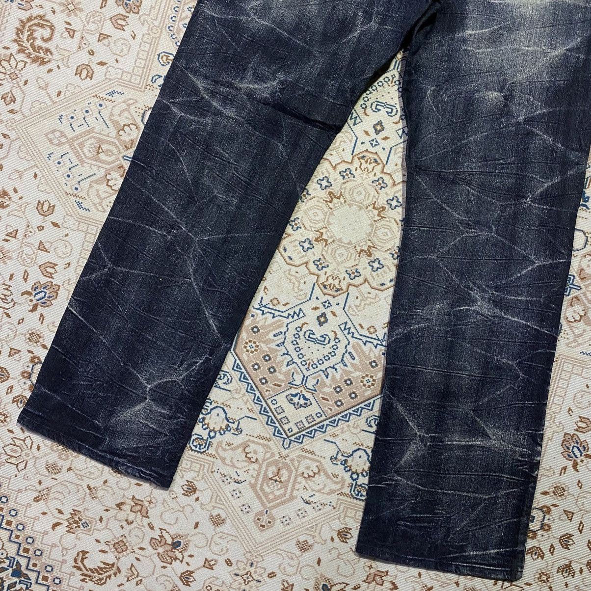 If Six Was Nine × Japanese Brand × Le Grande Bleu (L.G.B.) 2000s Y2K Japanese Denim Beautiful Fade Jeans Size US 30 / EU 46 - 5 Thumbnail