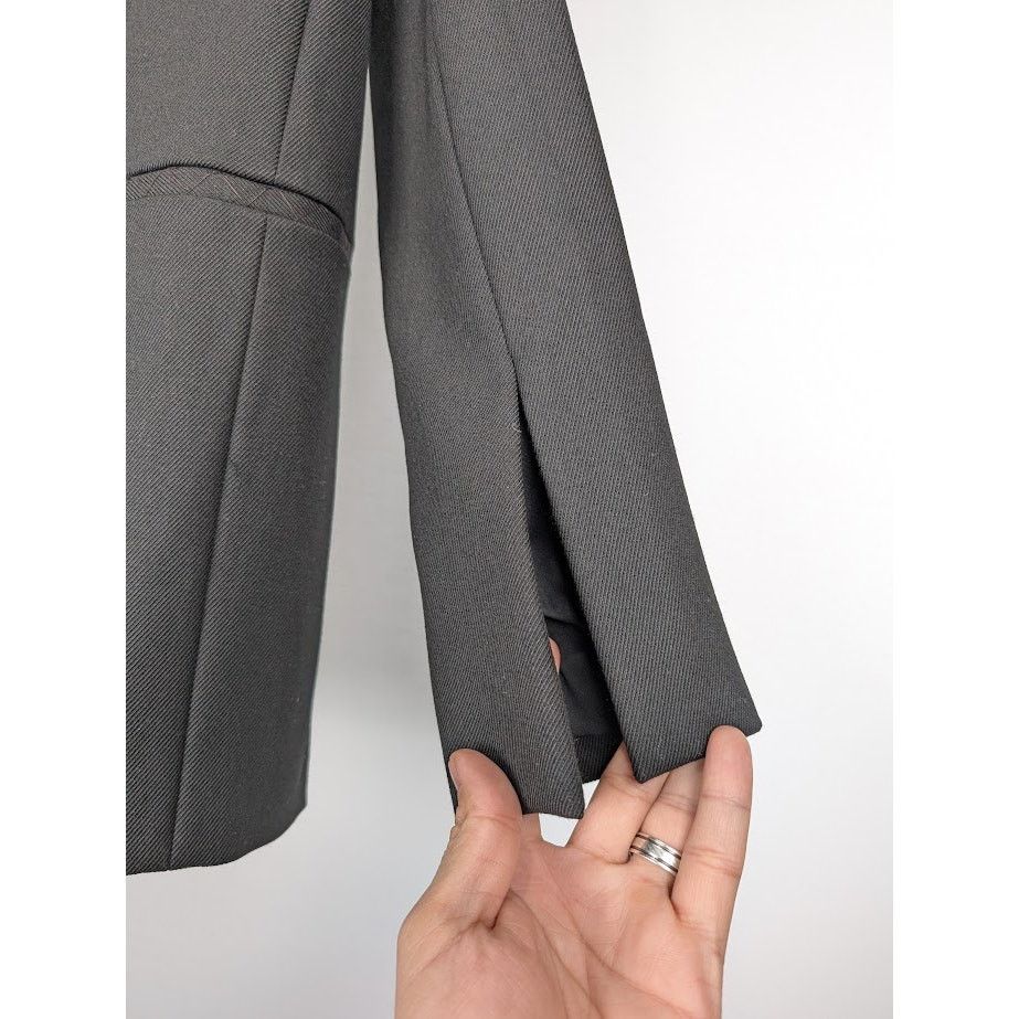 Bottega Veneta o1rshd1 Tech Wool Twill Jacket in Black Size US M / EU 48-50 / 2 - 9 Thumbnail