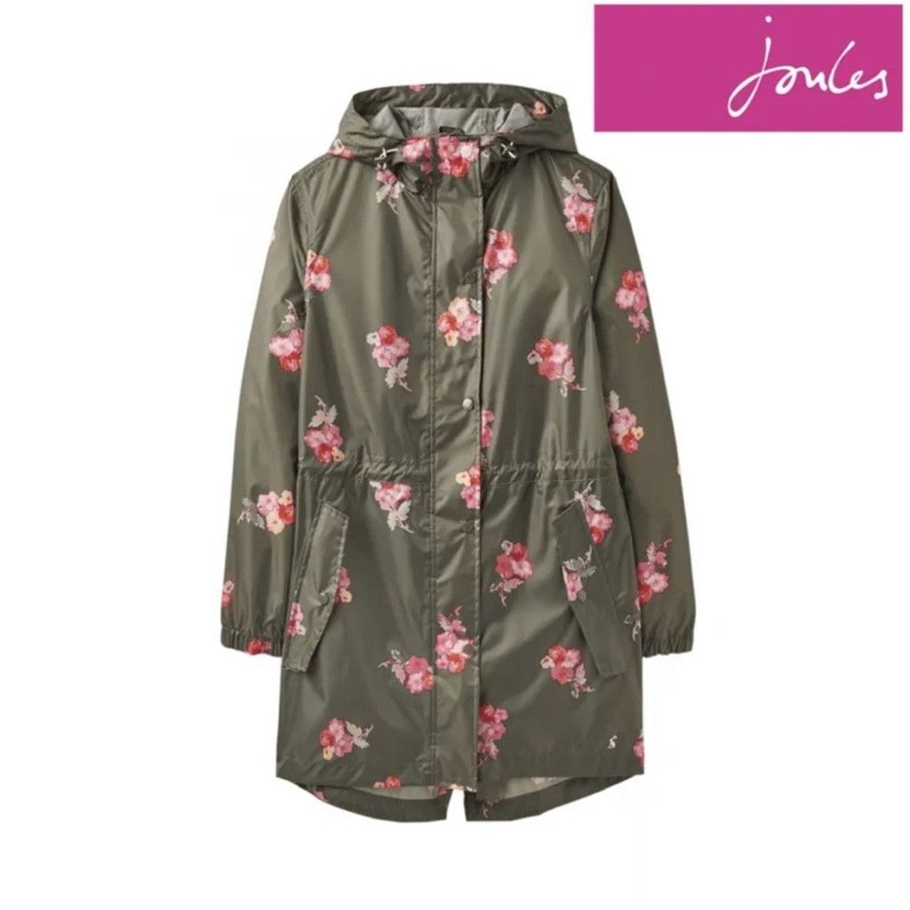 Other Joules Go Lightly Waterproof Packable Rain Jacket Size US 6 Size M / US 6-8 / IT 42-44 - 1 Thumbnail