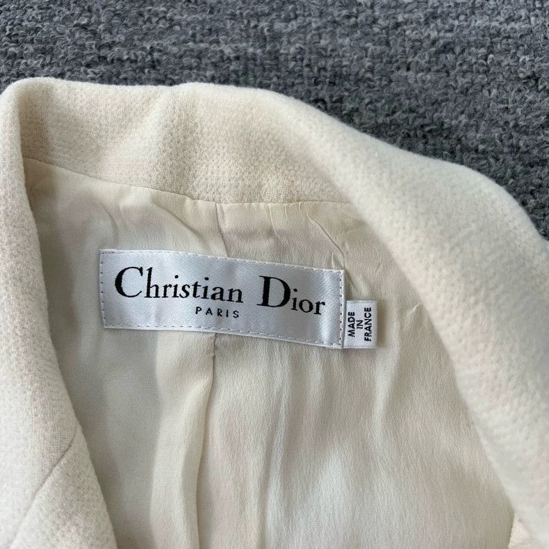 Dior Dior Sleeveless Wool Silk Belted Dress-2506 Size M / US 6-8 / IT 42-44 - 7 Thumbnail