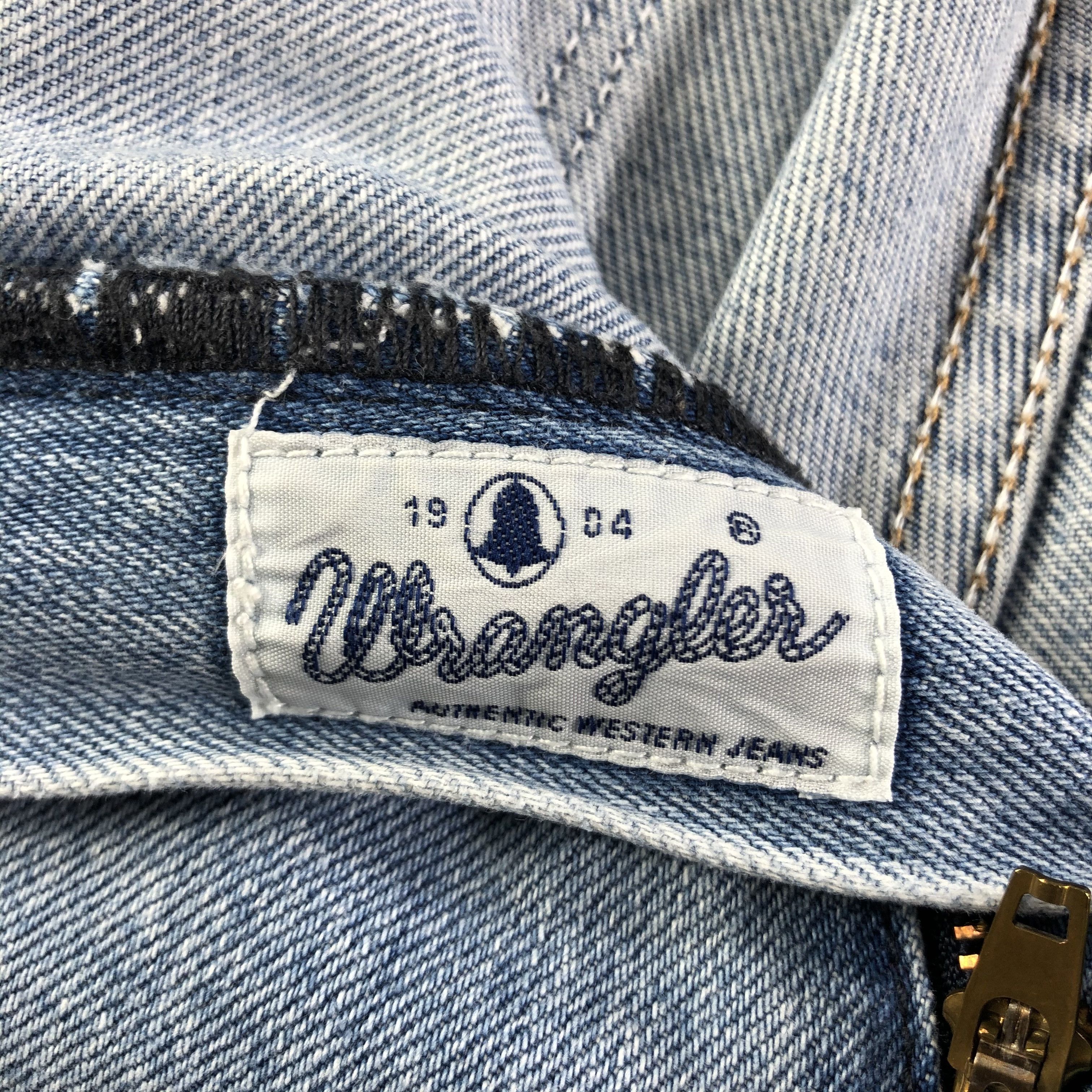 Vintage × Wrangler Vintage Blue Wash Wrangler Blue Bell Jeans-JM3249 Size US 30 / EU 46 - 8 Thumbnail