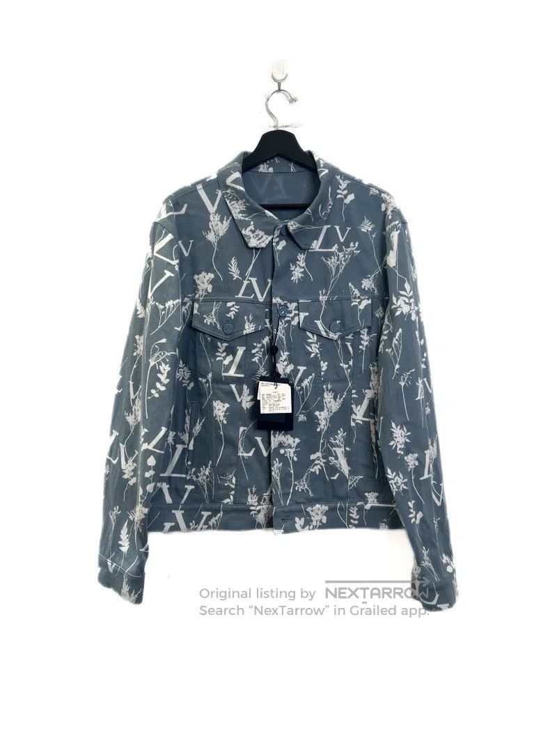 Louis Vuitton Louis Vuitton Plant monogrammed denim jacket Size US L / EU 52-54 / 3 - 1 Thumbnail