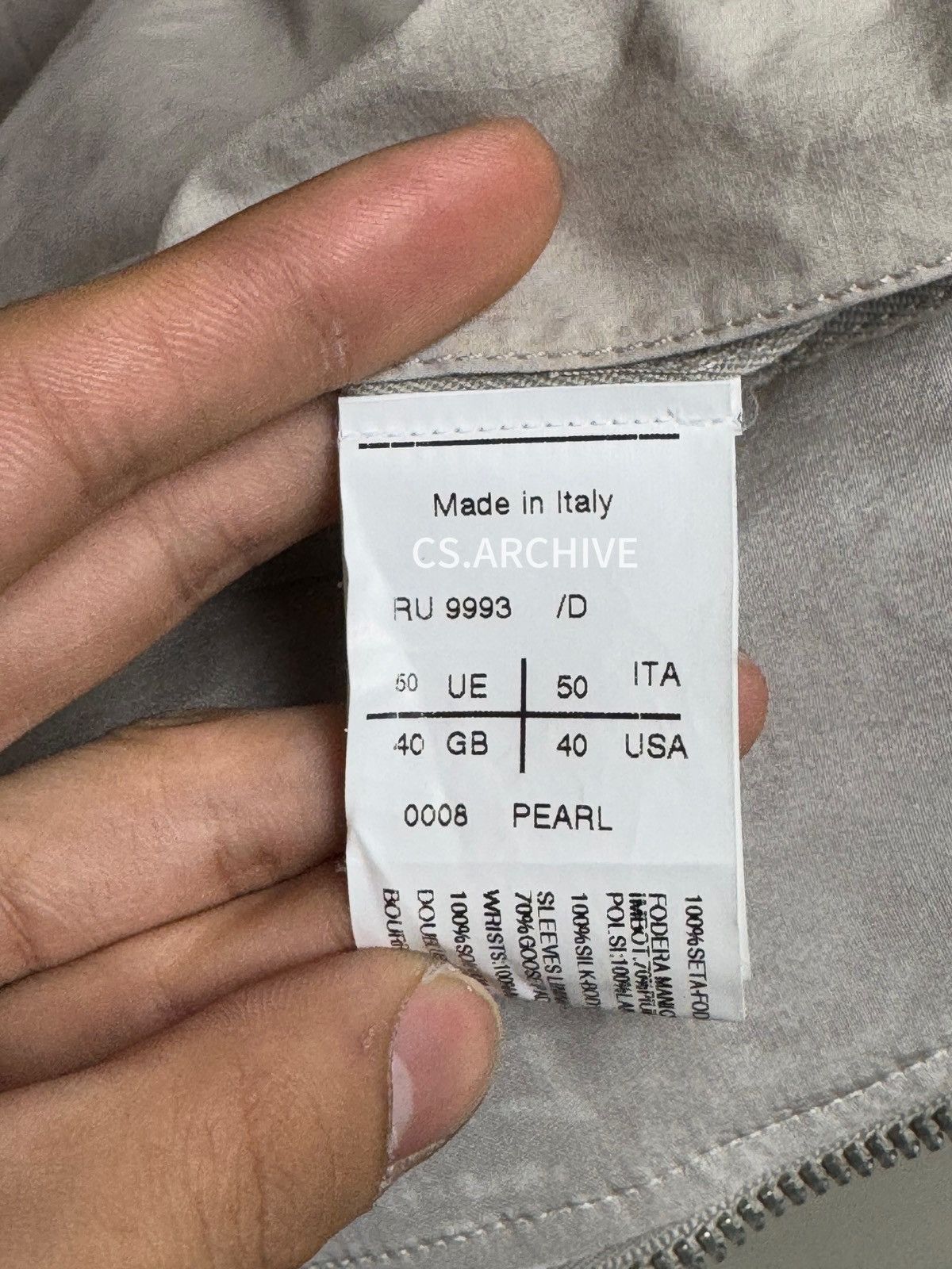 Rick Owens Rick owens Slanted placket down coat Size US M / EU 48-50 / 2 - 4 Thumbnail