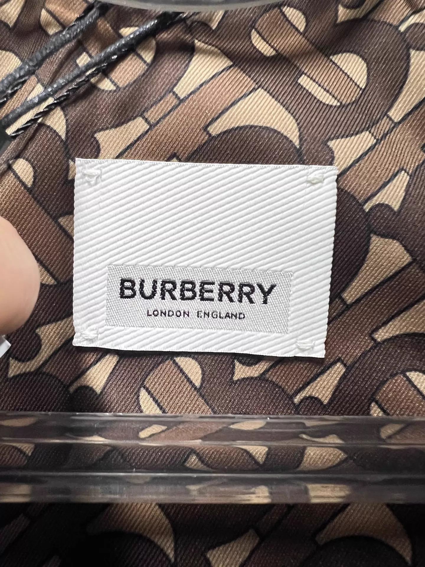 Burberry Burberry Black Nova Check Slim Cotton Jacket 40 D62703 Size M / US 6-8 / IT 42-44 - 6 Thumbnail