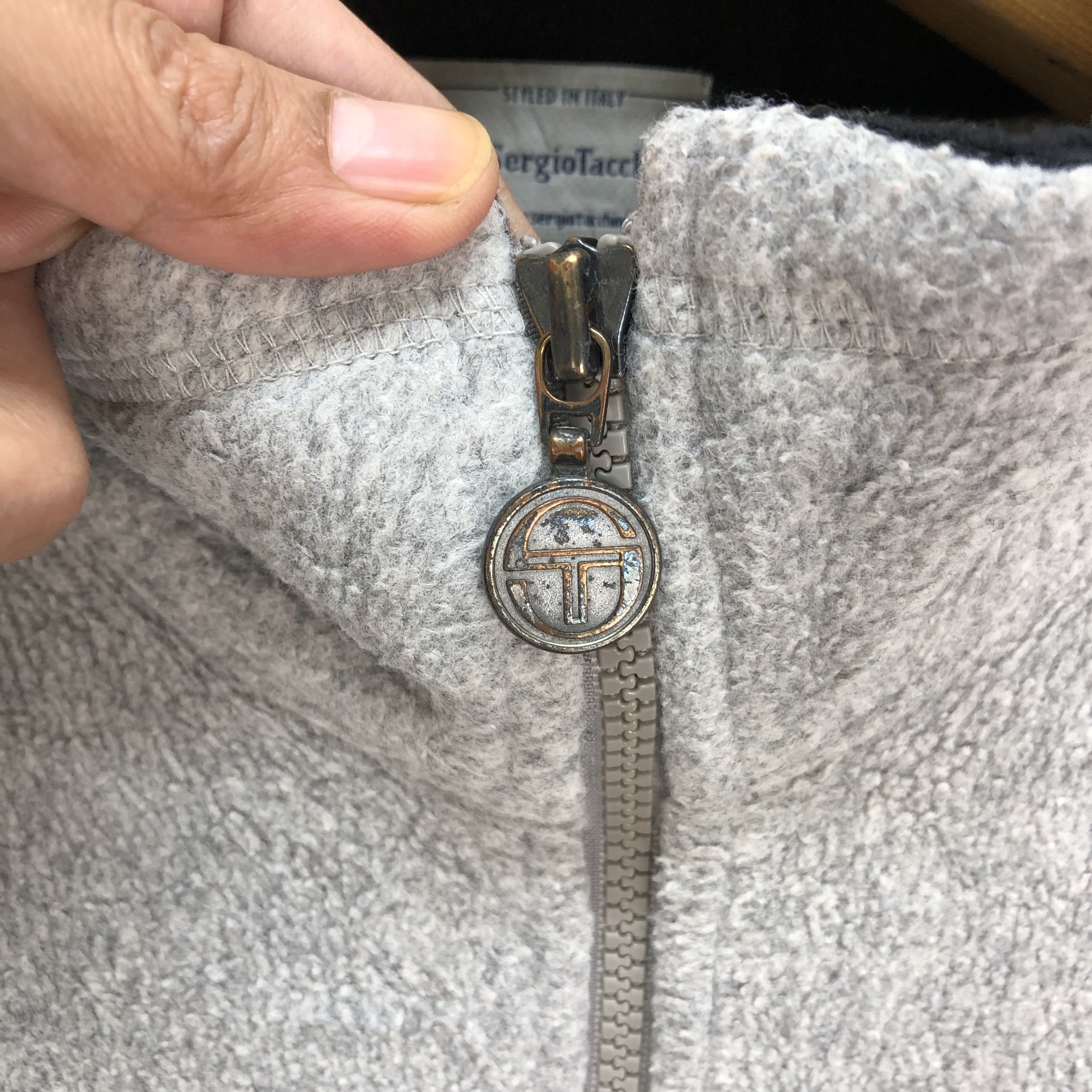 Sergio Tacchini Vintage Sergio Tacchini Made in Japan Fleece Jacket 5354-185 Size US L / EU 52-54 / 3 - 3 Thumbnail