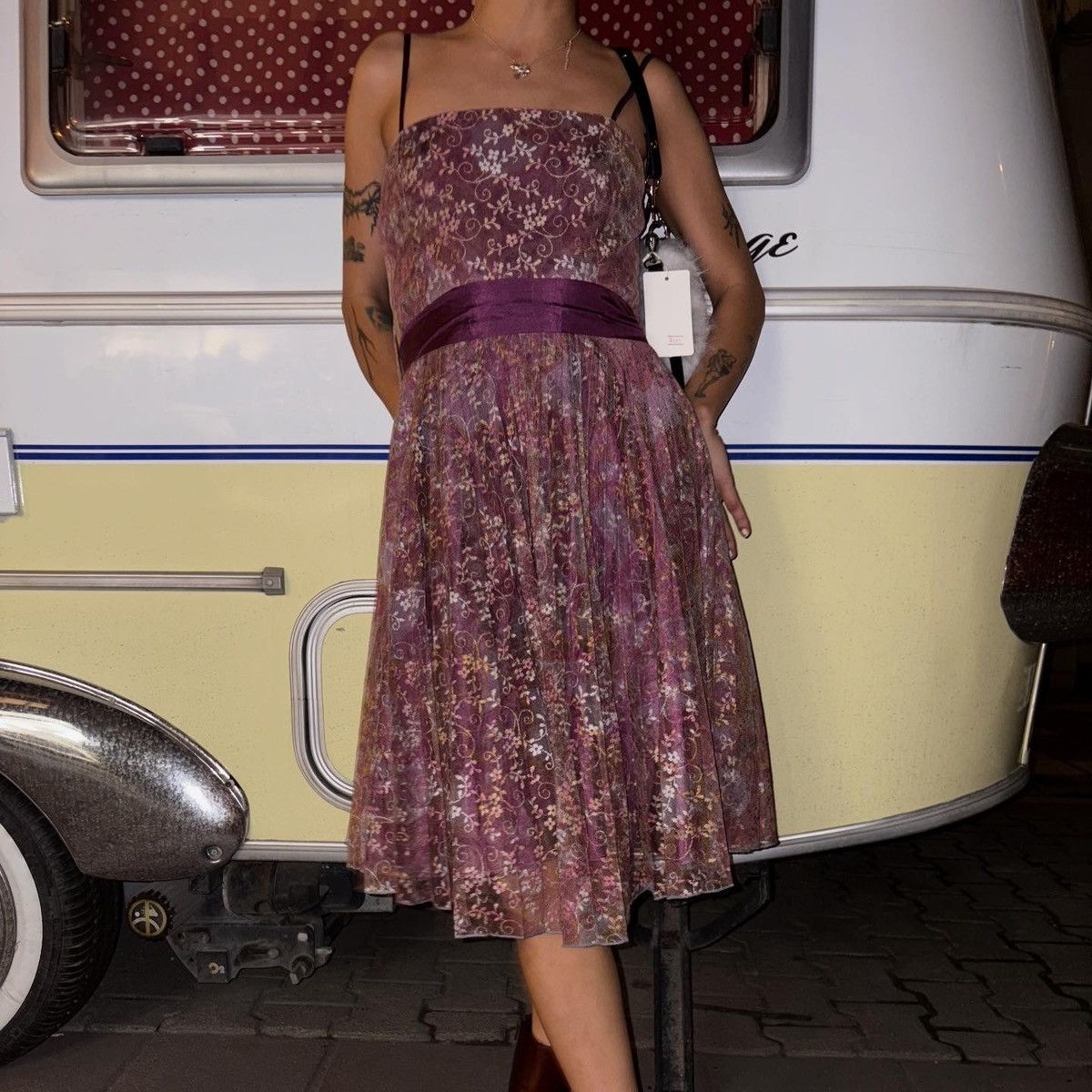 Vintage Herry dress Size M / US 6-8 / IT 42-44 - 3 Thumbnail