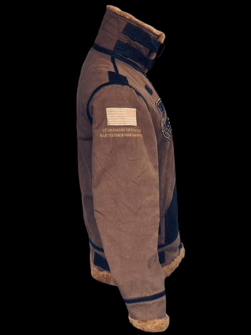 Vintage Avirex Flight Jacket with Patches