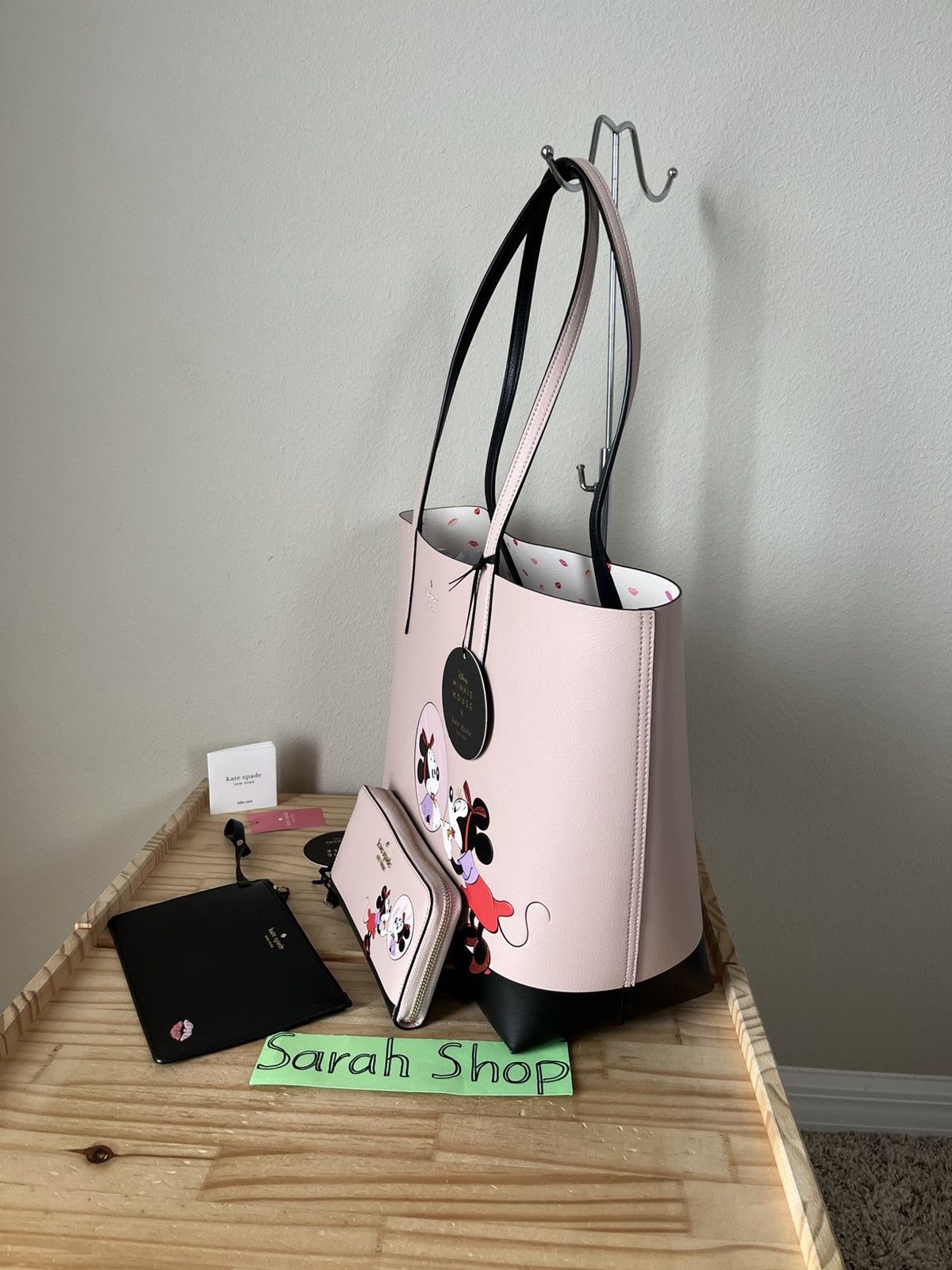 Kate Spade Kate Spade Minnie Mouse Large Reversible Tote Set Size ONE SIZE - 4 Thumbnail