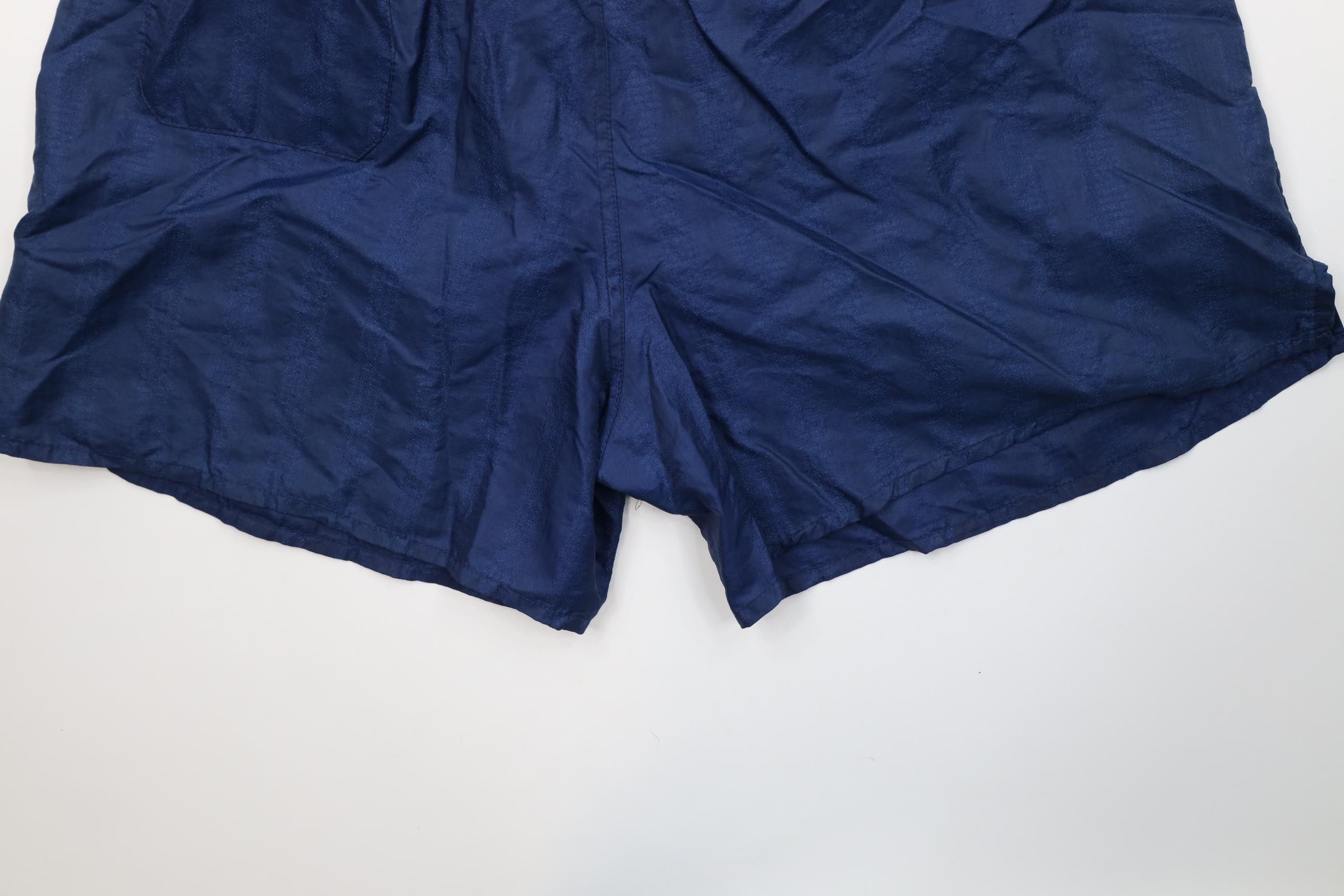 Umbro Vintage 90s Umbro Running Jogging Soccer Shorts Blue Nylon Size US 36 / EU 52 - 12 Thumbnail